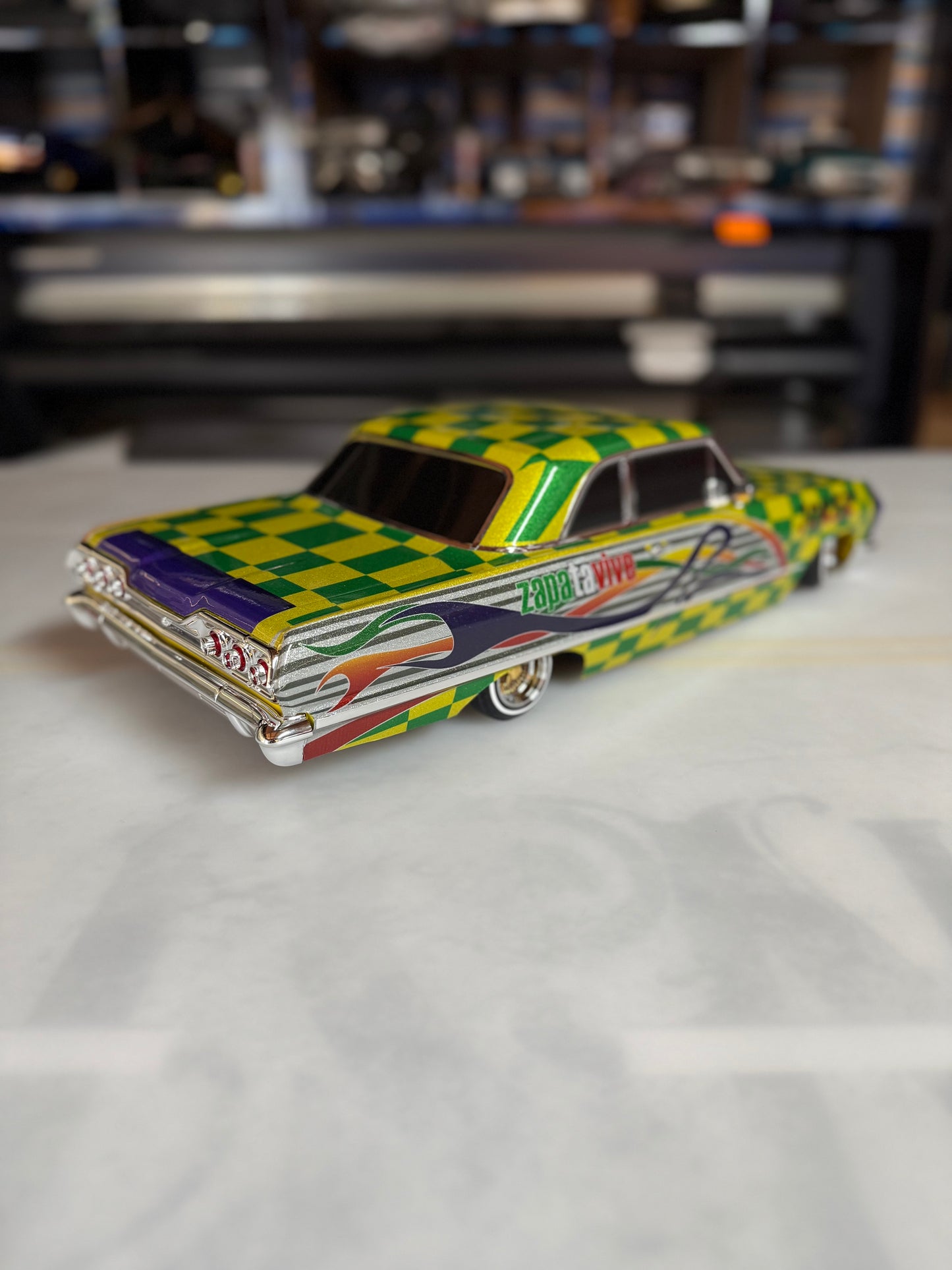 Pre wrapped body only…Includes new body, prep/ painted, wrapped, mirror chrome trims, and assembly.