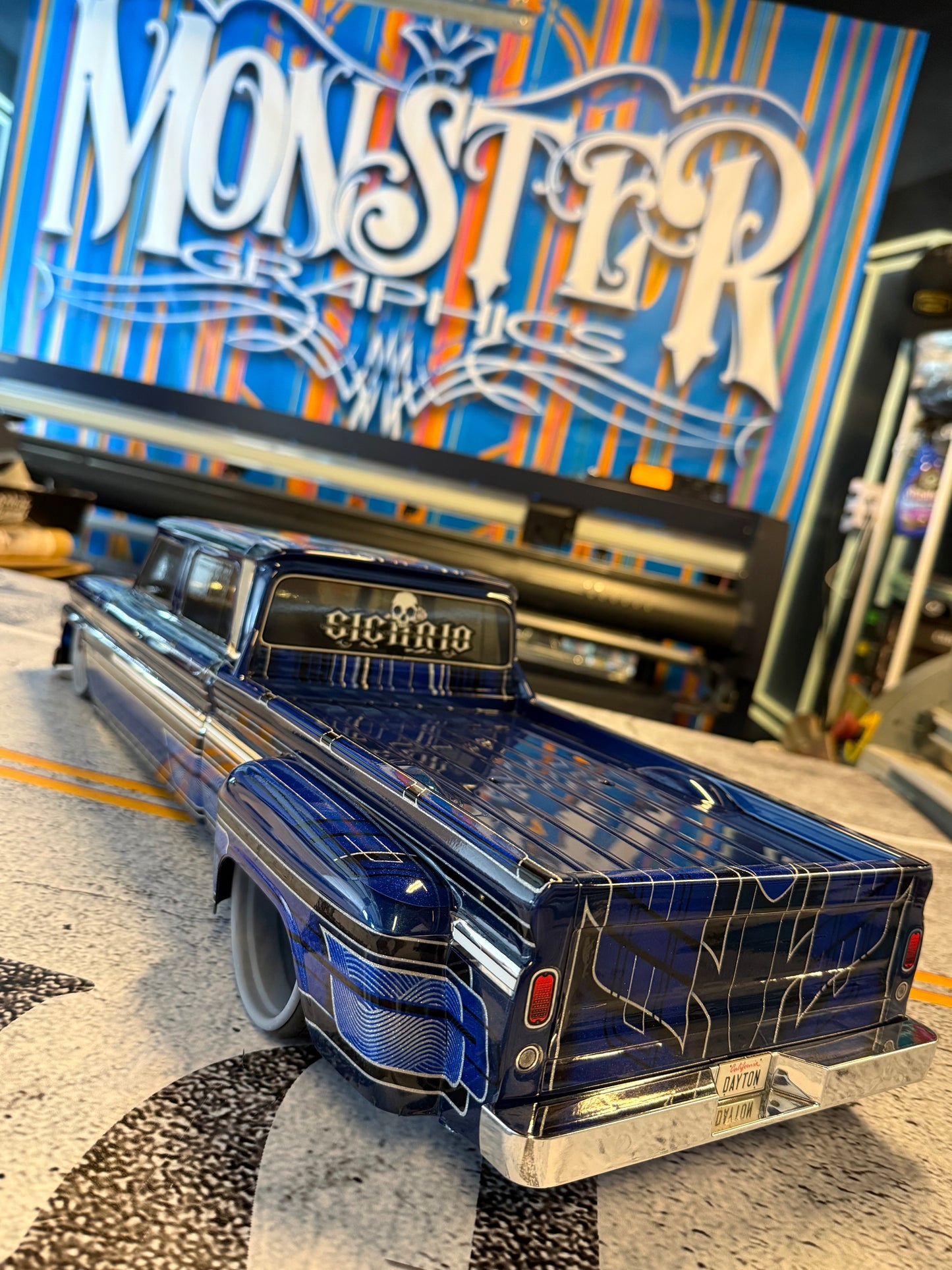Cen Sicario truck wrap