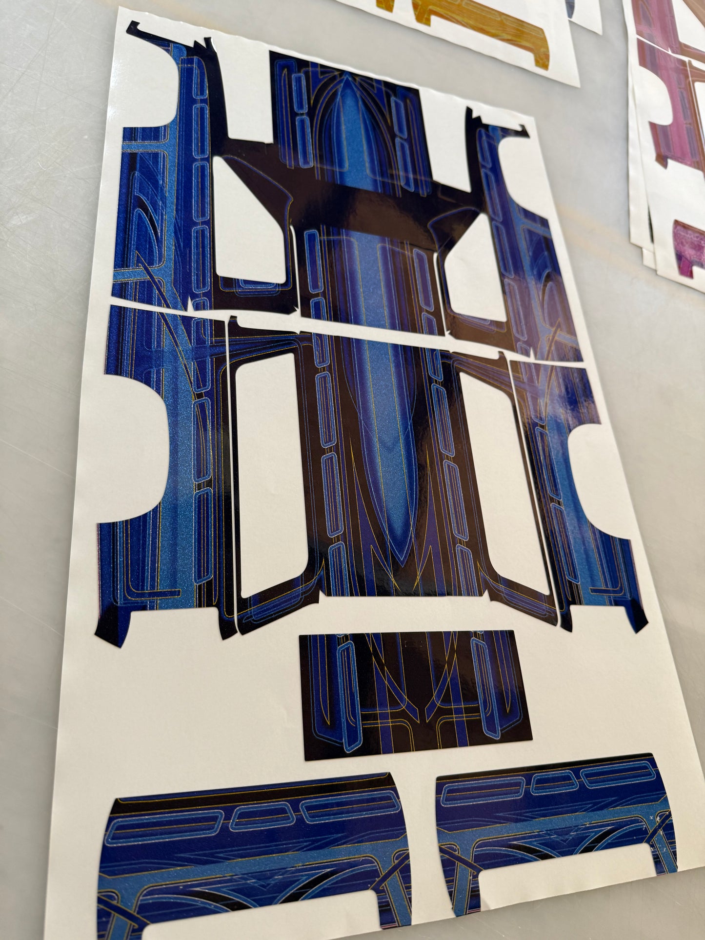 Bed Dancer Lowrider patterns Full Wrap