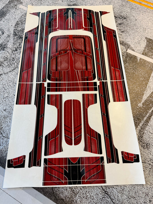 Cen Sicario truck wrap