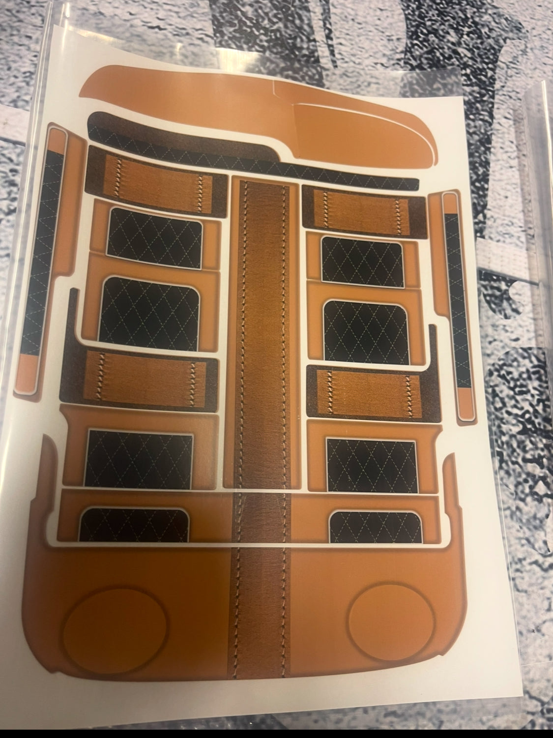 1964 Impala custom interior wrap kit