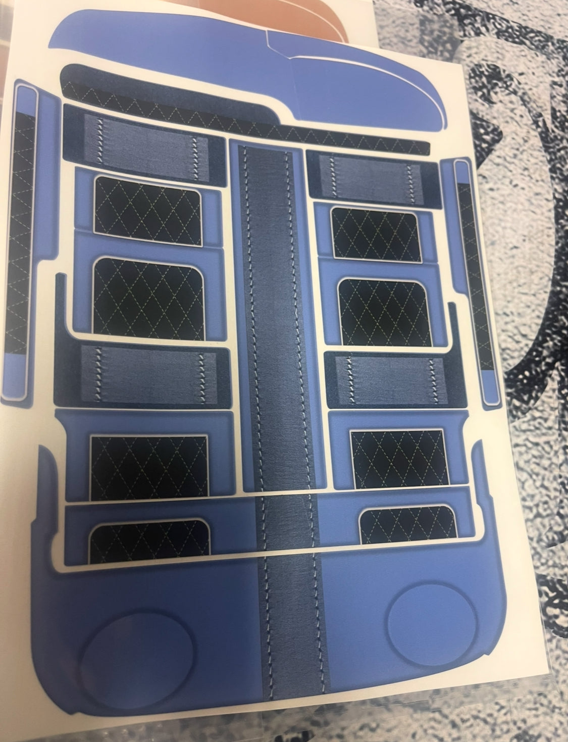 1964 Impala custom interior wrap kit