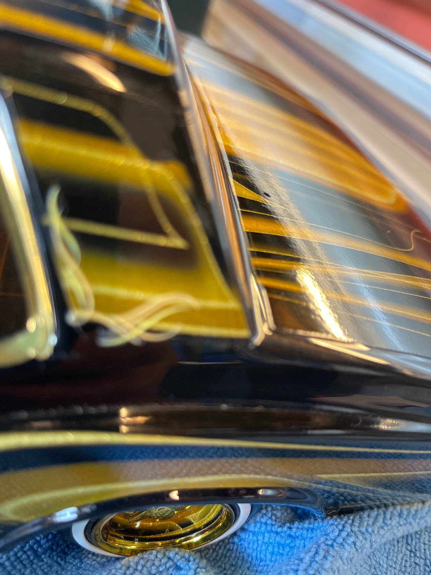 Permanent Pin stripe scrolls