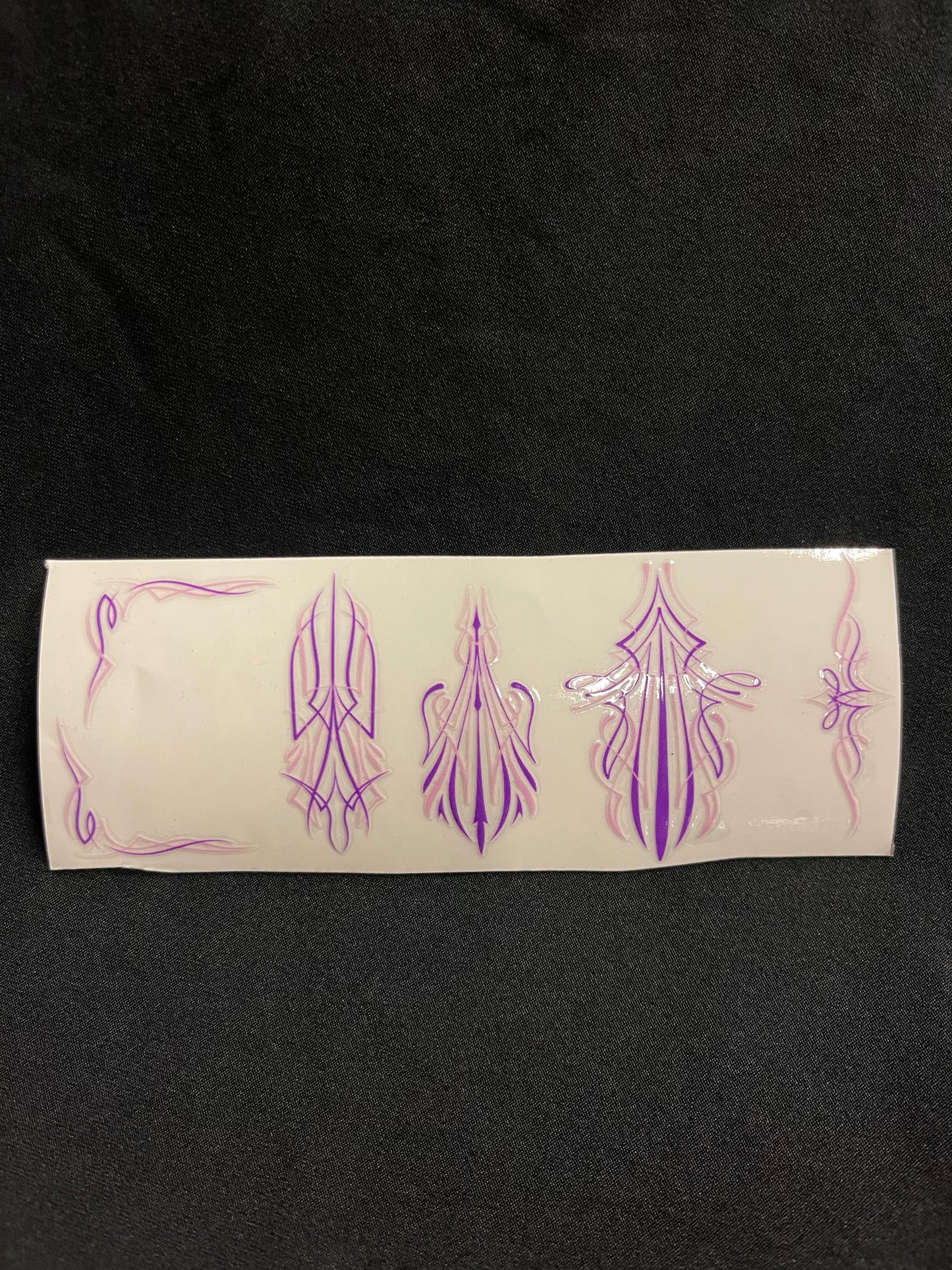 Permanent Pin stripe scrolls