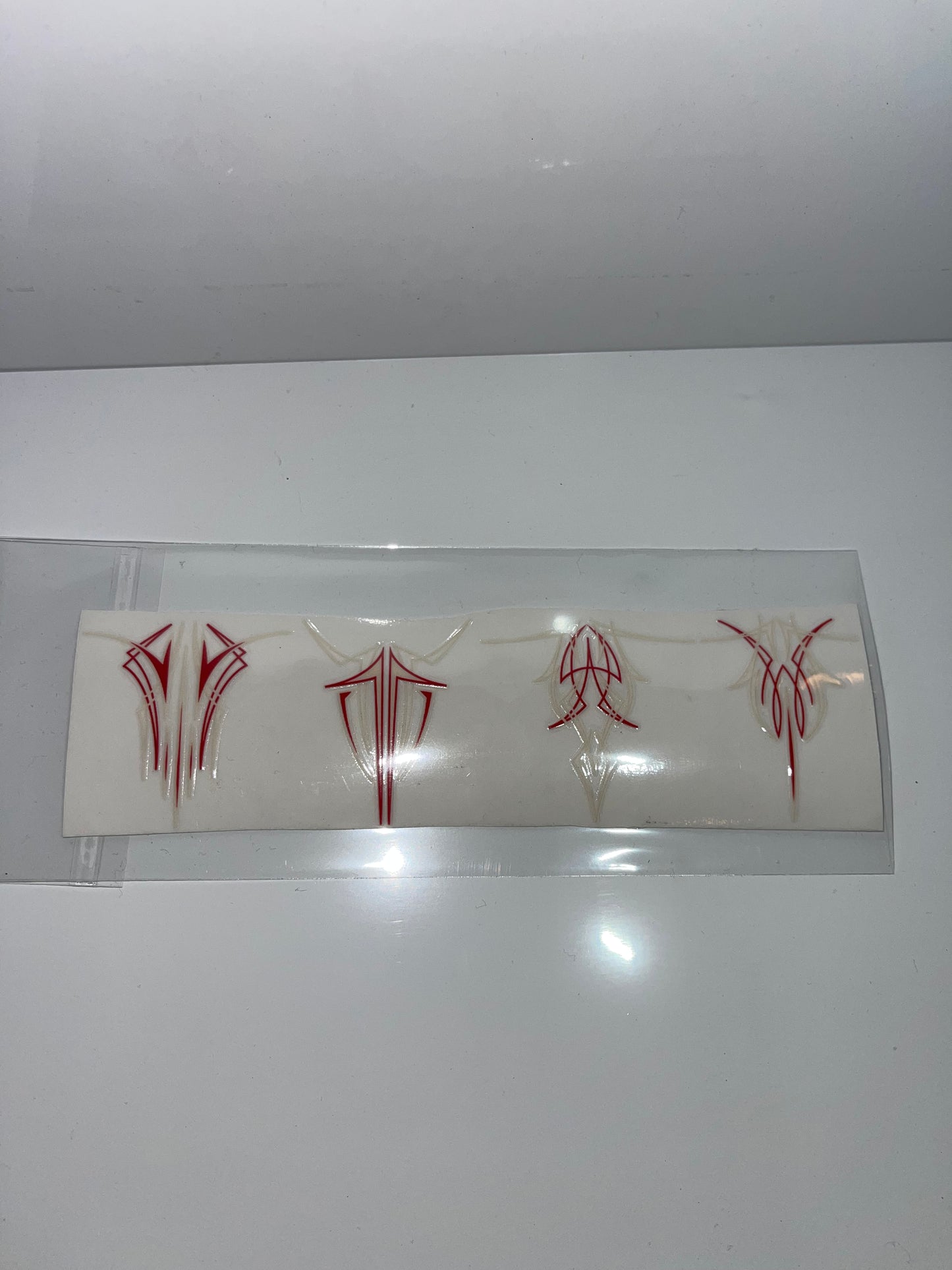 Permanent Pin stripe scrolls