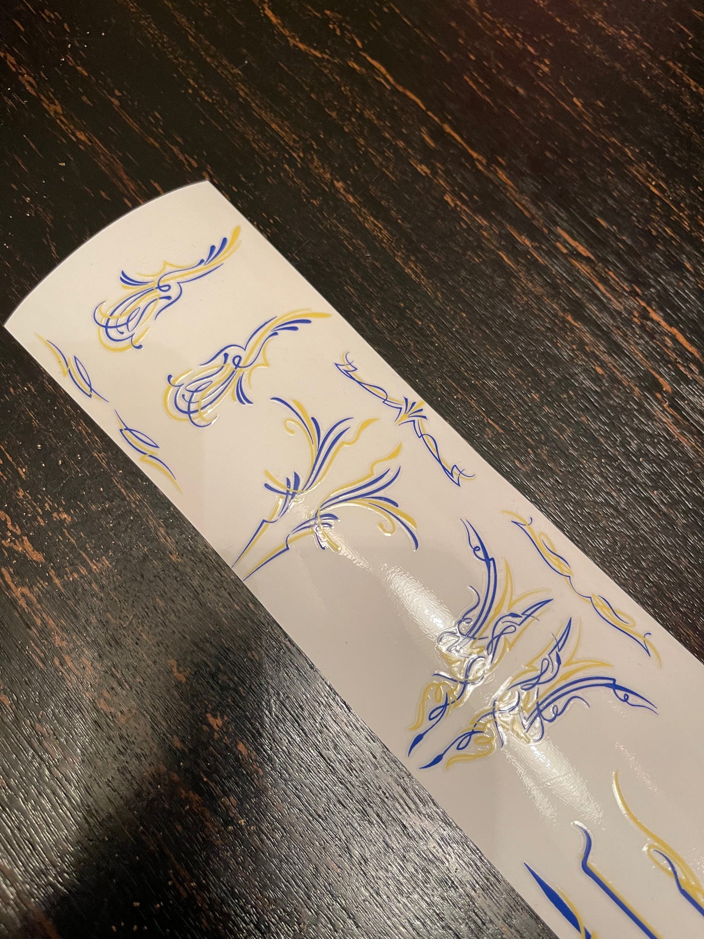 Permanent pin stripe (full car set)
