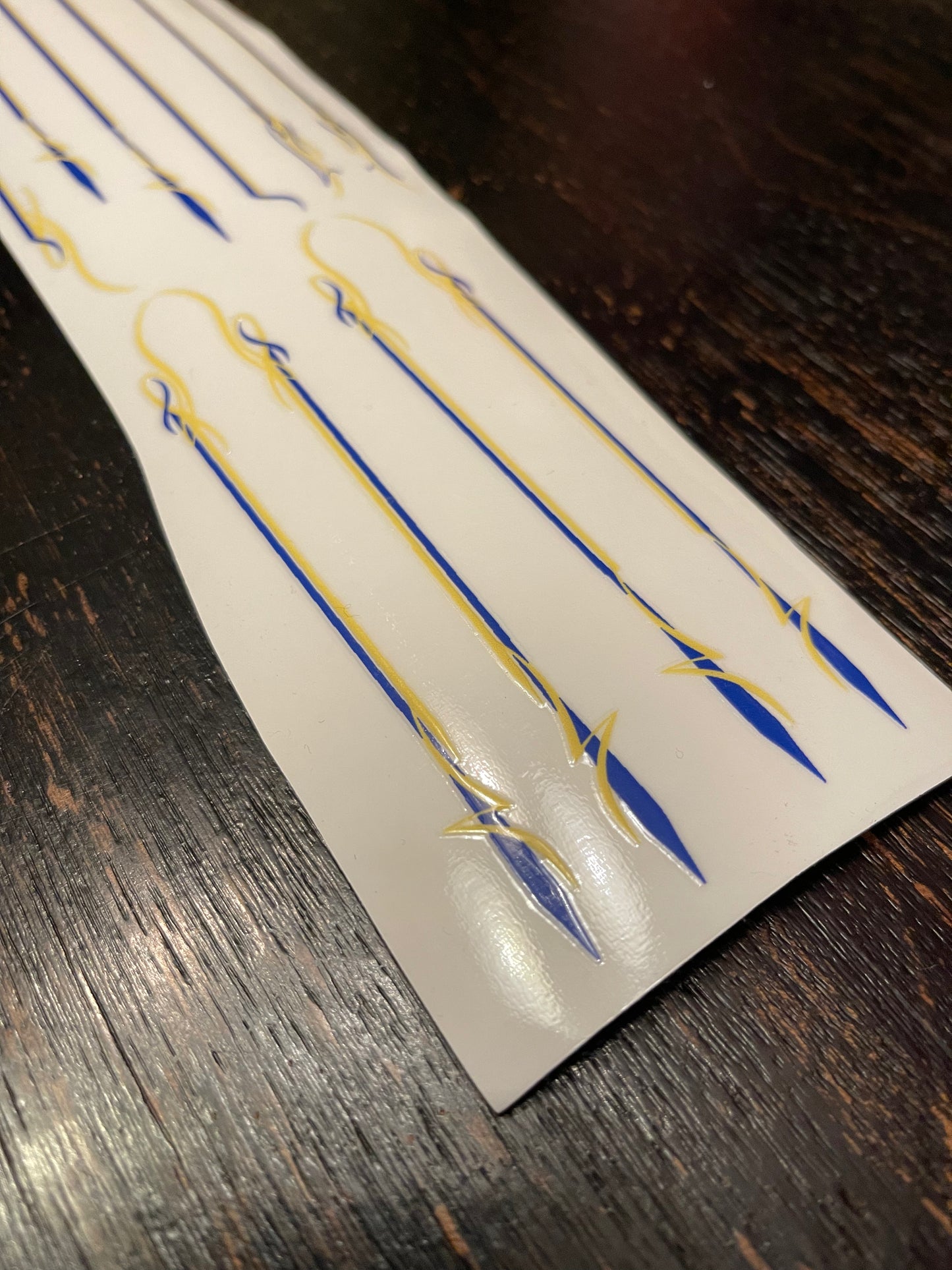 Permanent pin stripe (full car set)