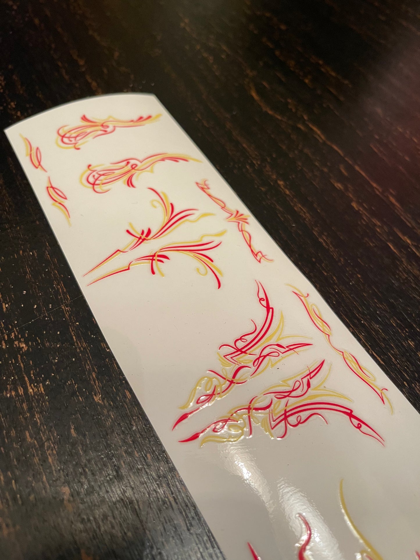 Permanent pin stripe (full car set)