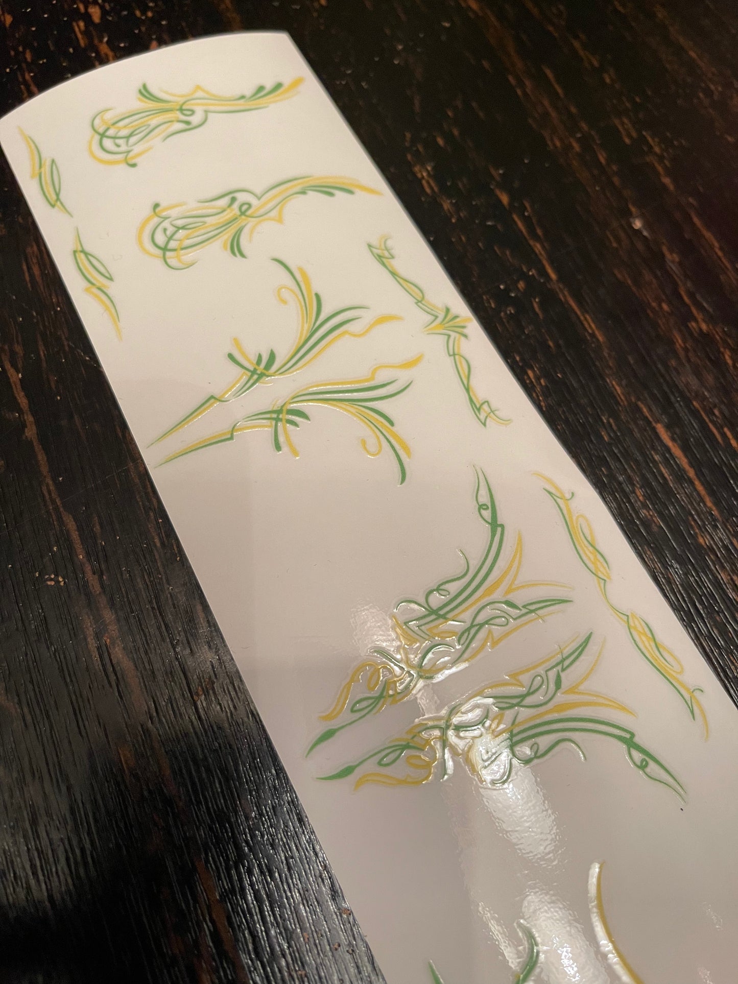 Permanent pin stripe (full car set)