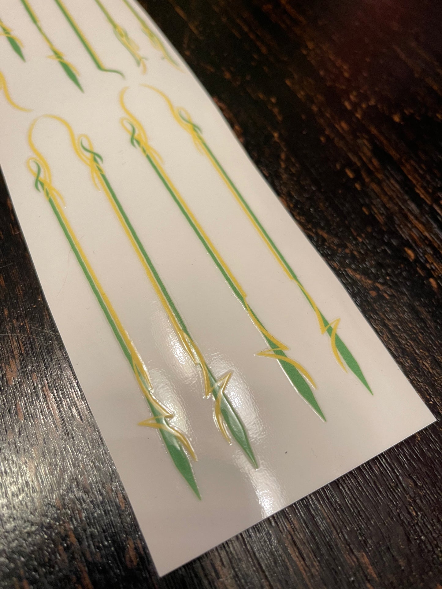 Permanent pin stripe (full car set)