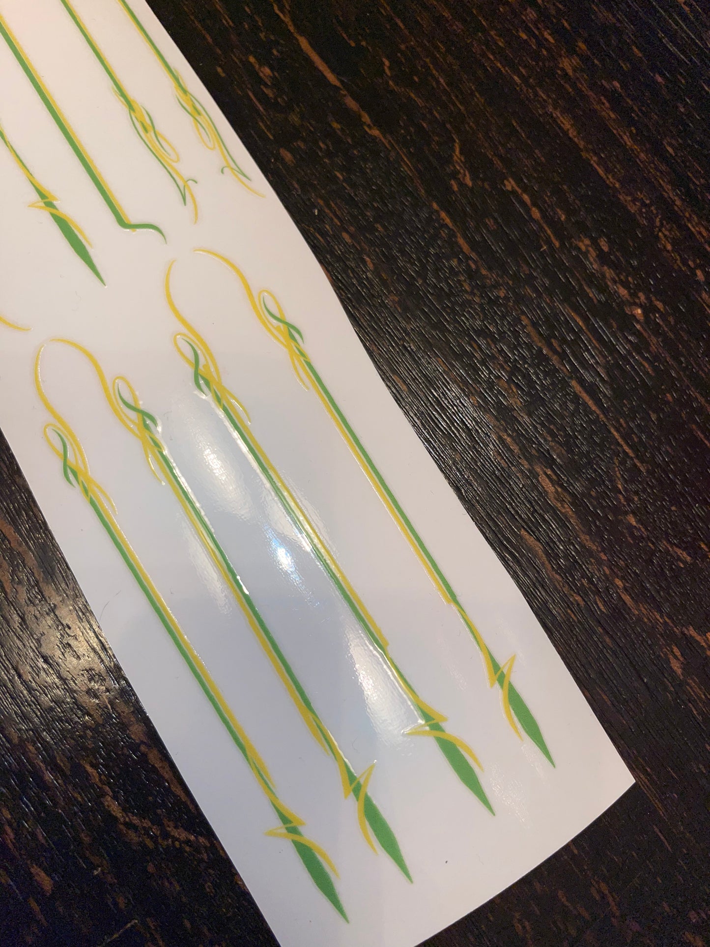 Permanent pin stripe (full car set)