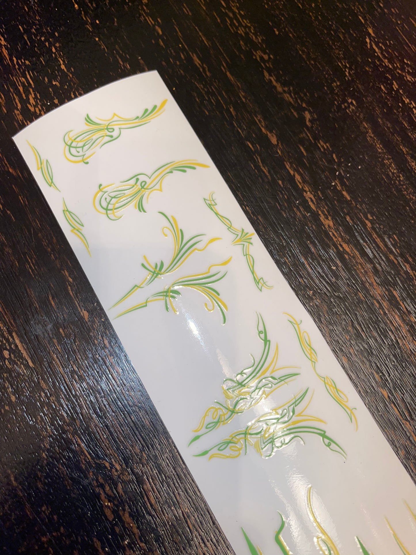 Permanent pin stripe (full car set)