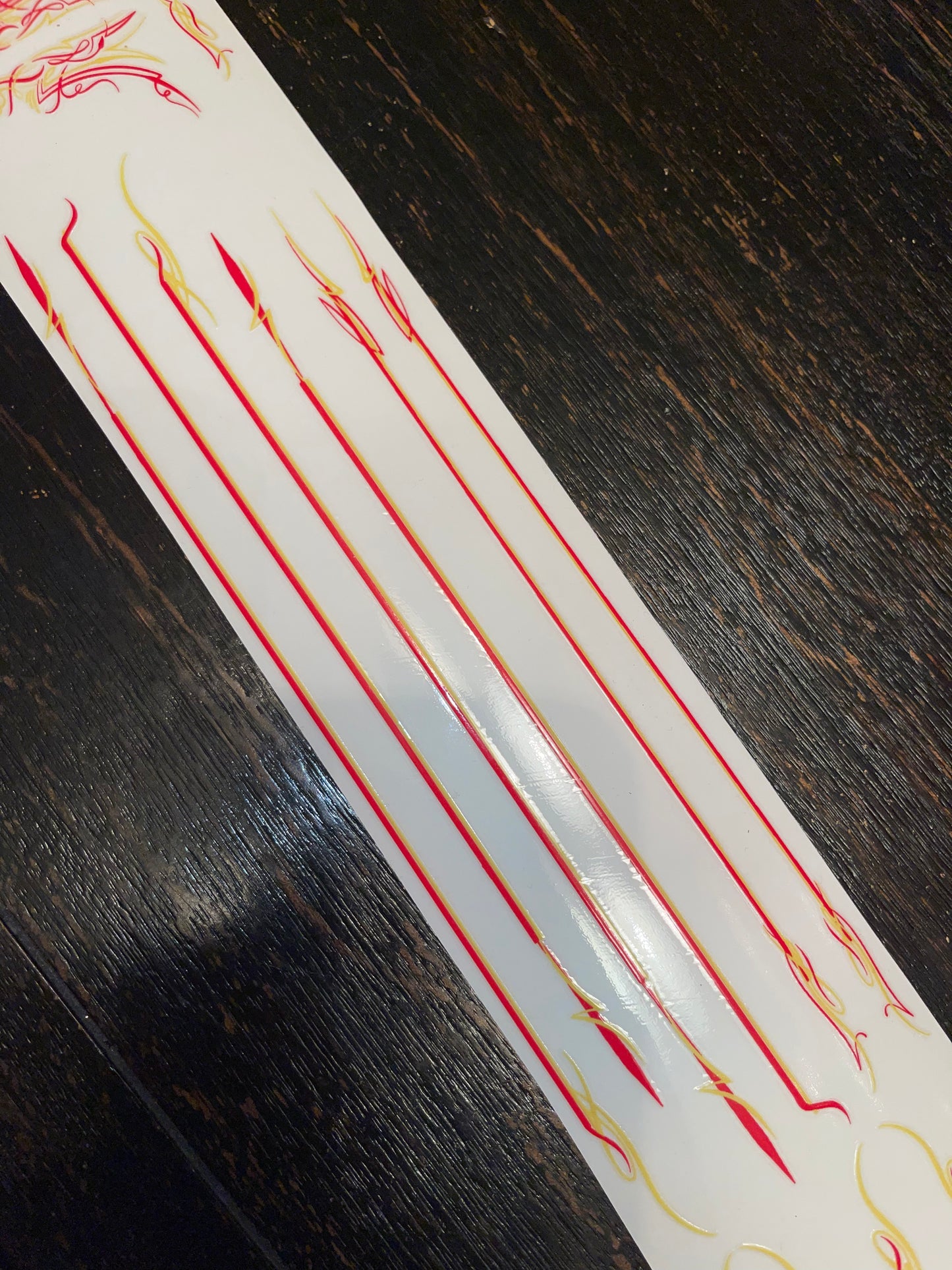 Permanent pin stripe (full car set)