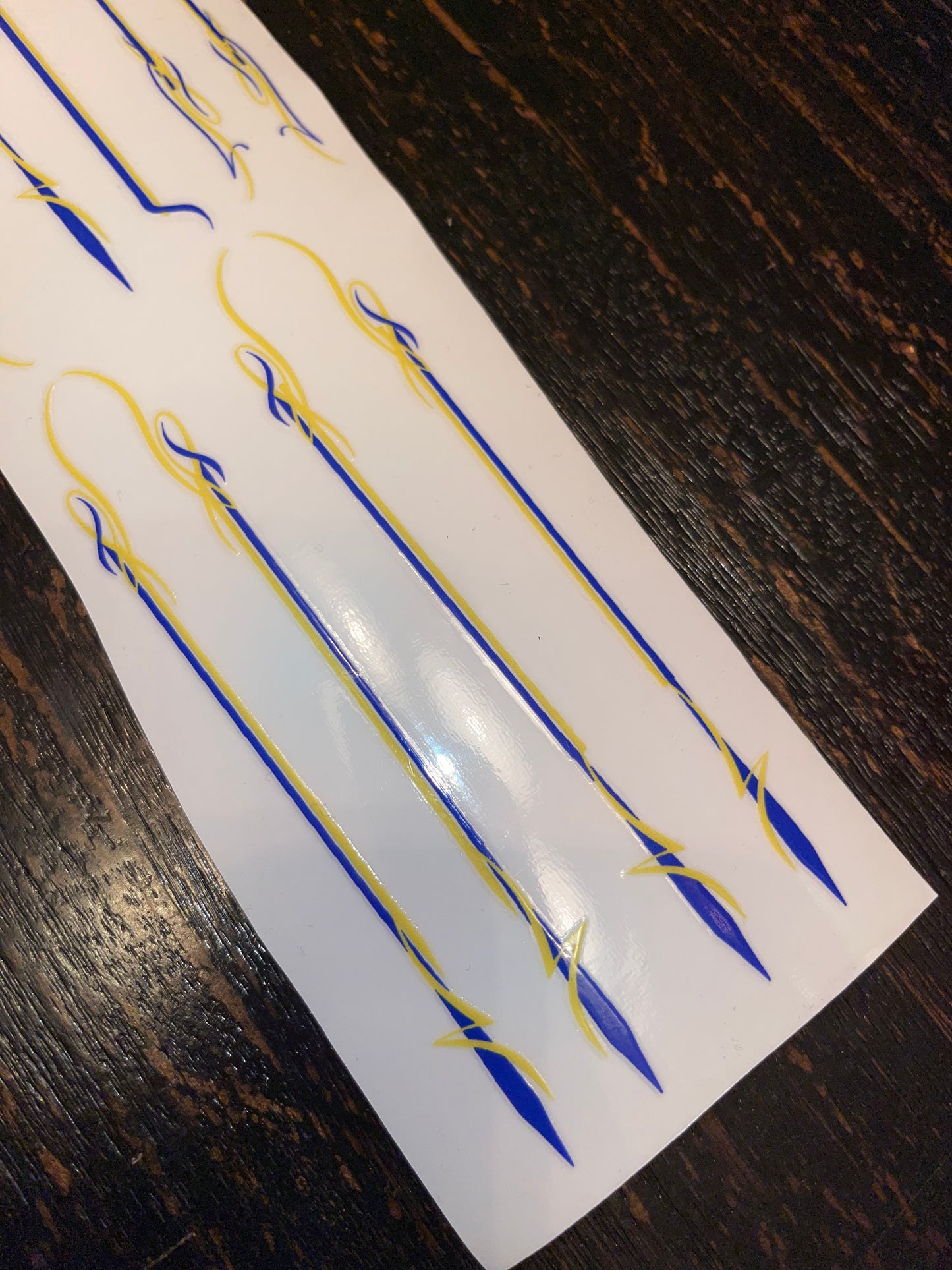Permanent pin stripe (full car set)
