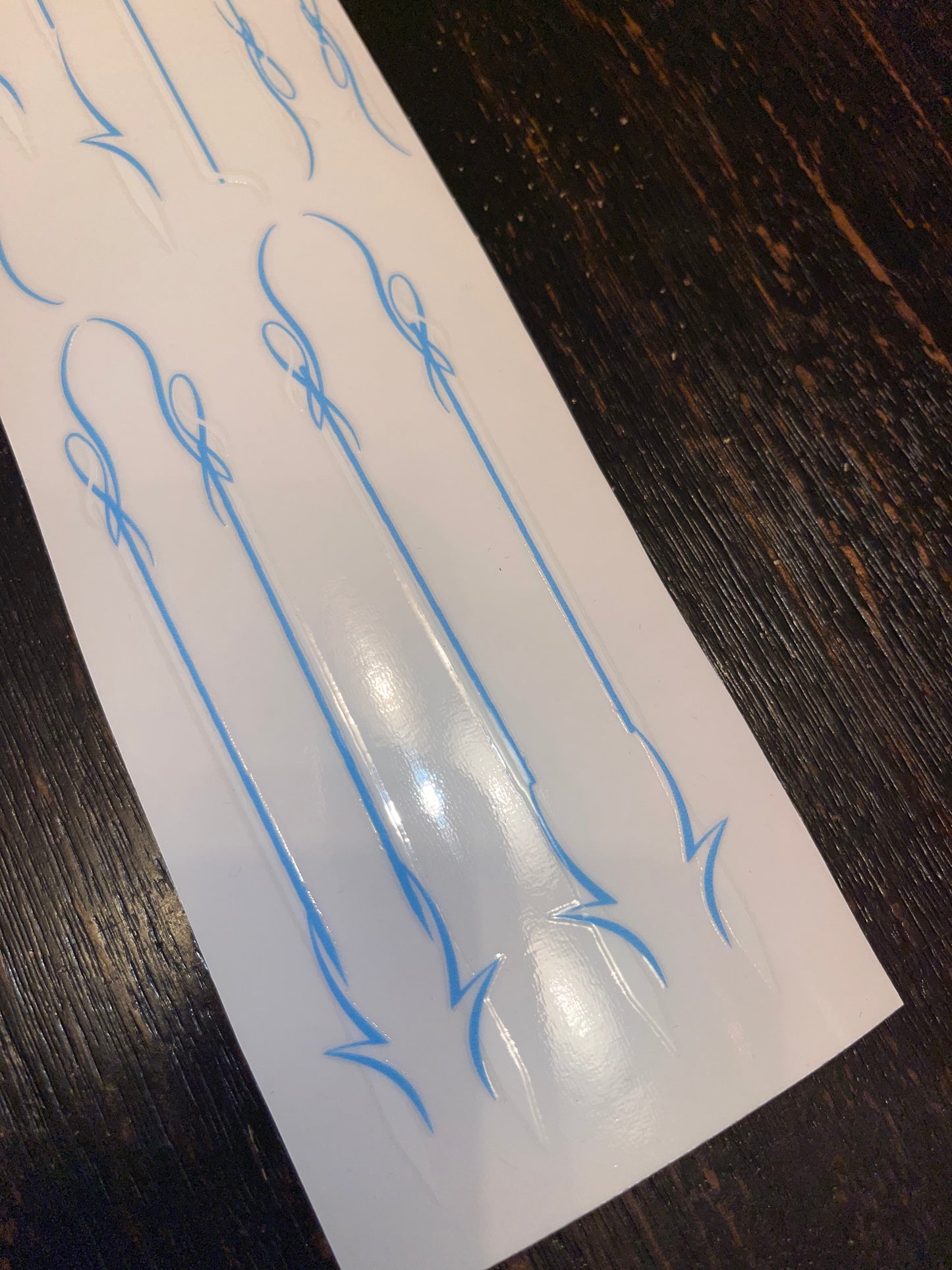Permanent pin stripe (full car set)