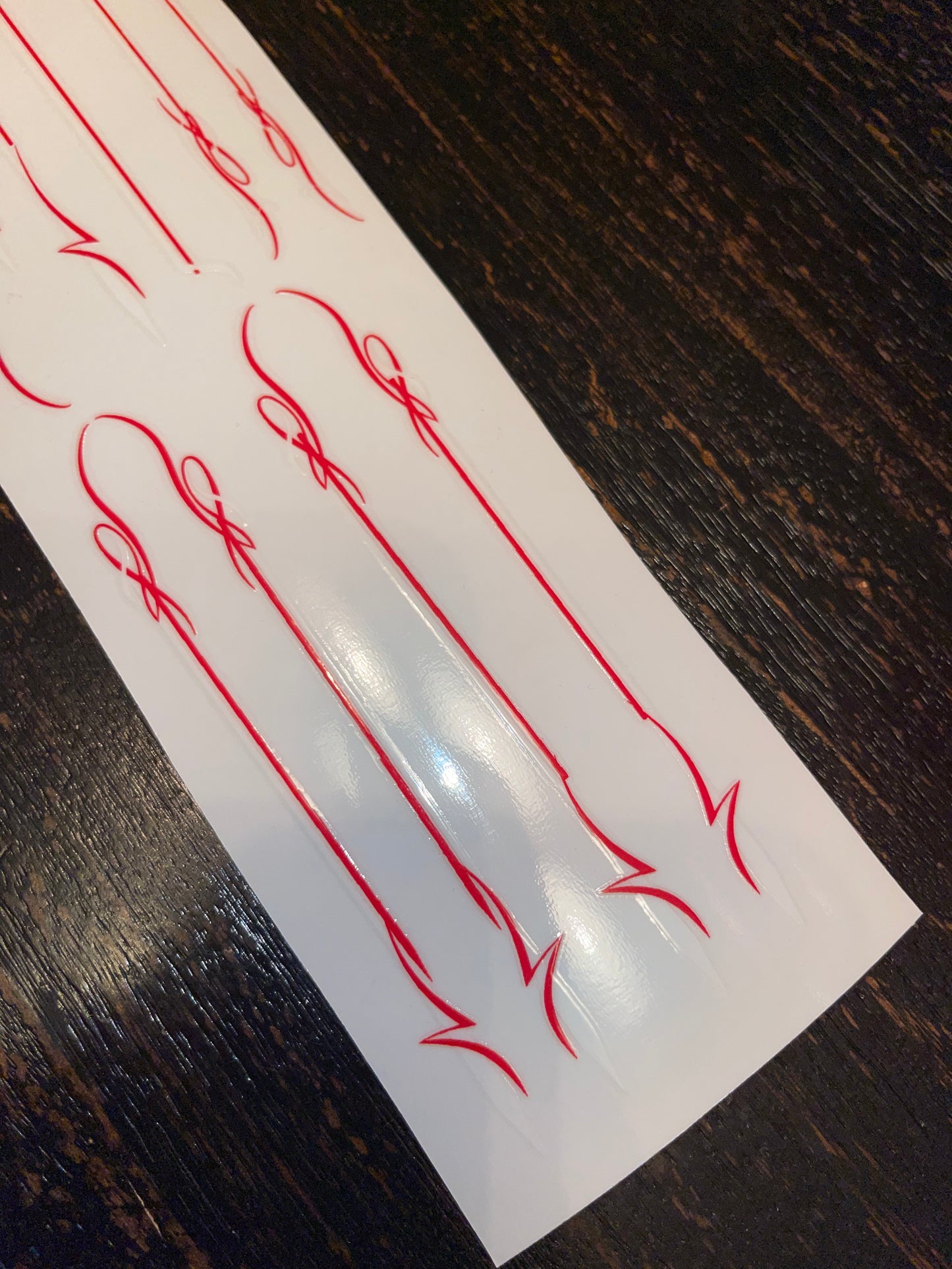 Permanent pin stripe (full car set)