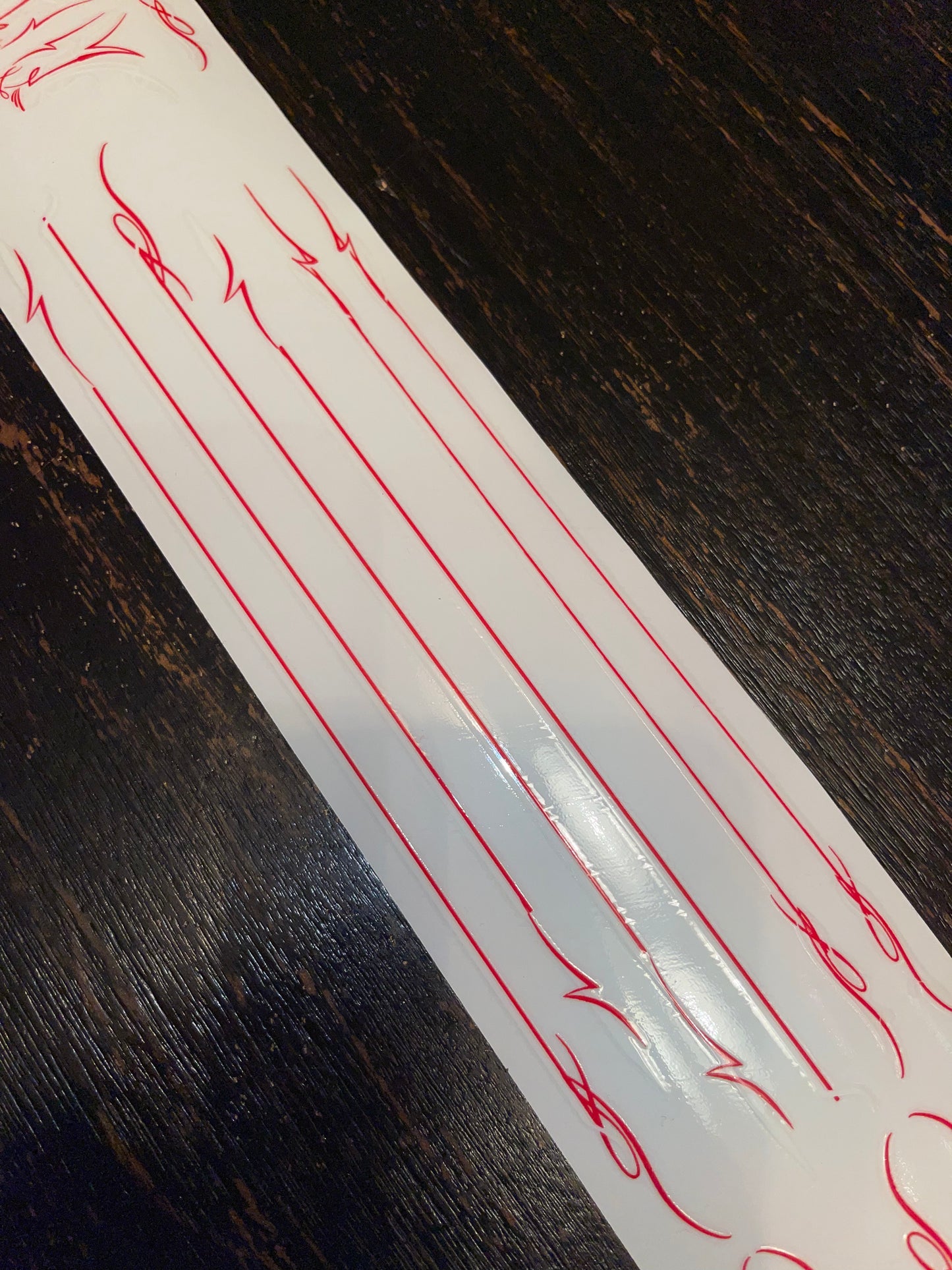 Permanent pin stripe (full car set)