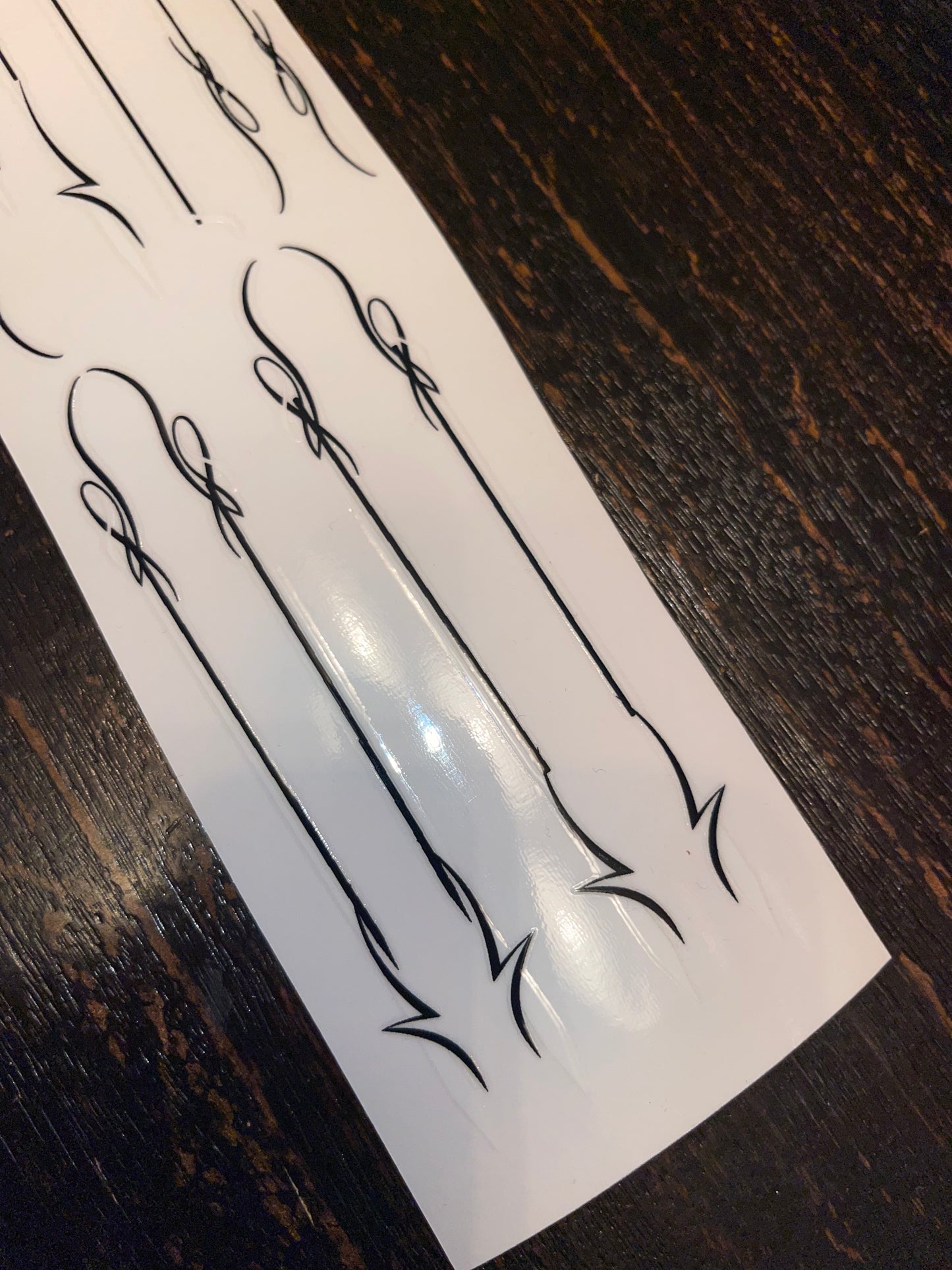 Permanent pin stripe (full car set)