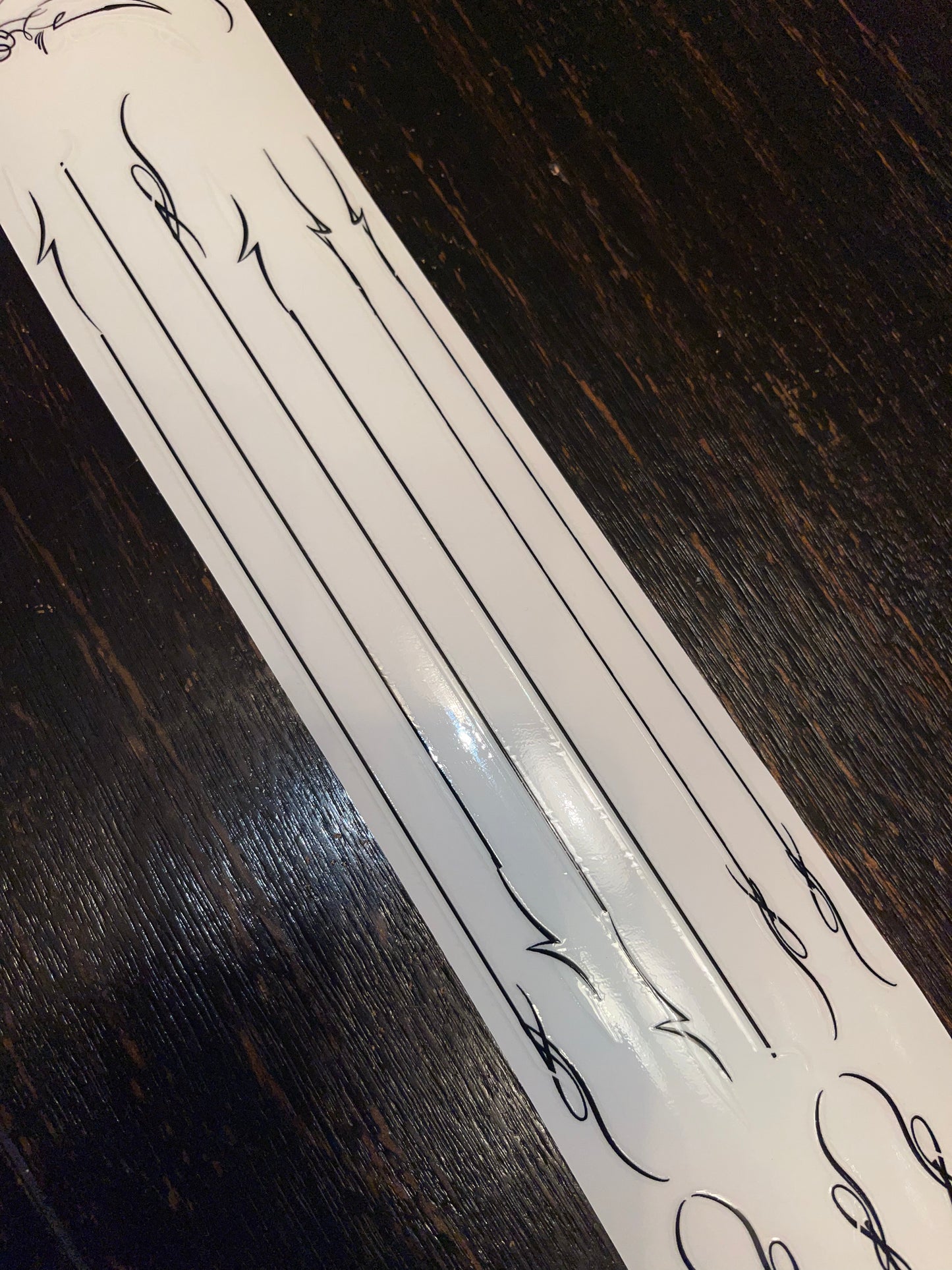 Permanent pin stripe (full car set)
