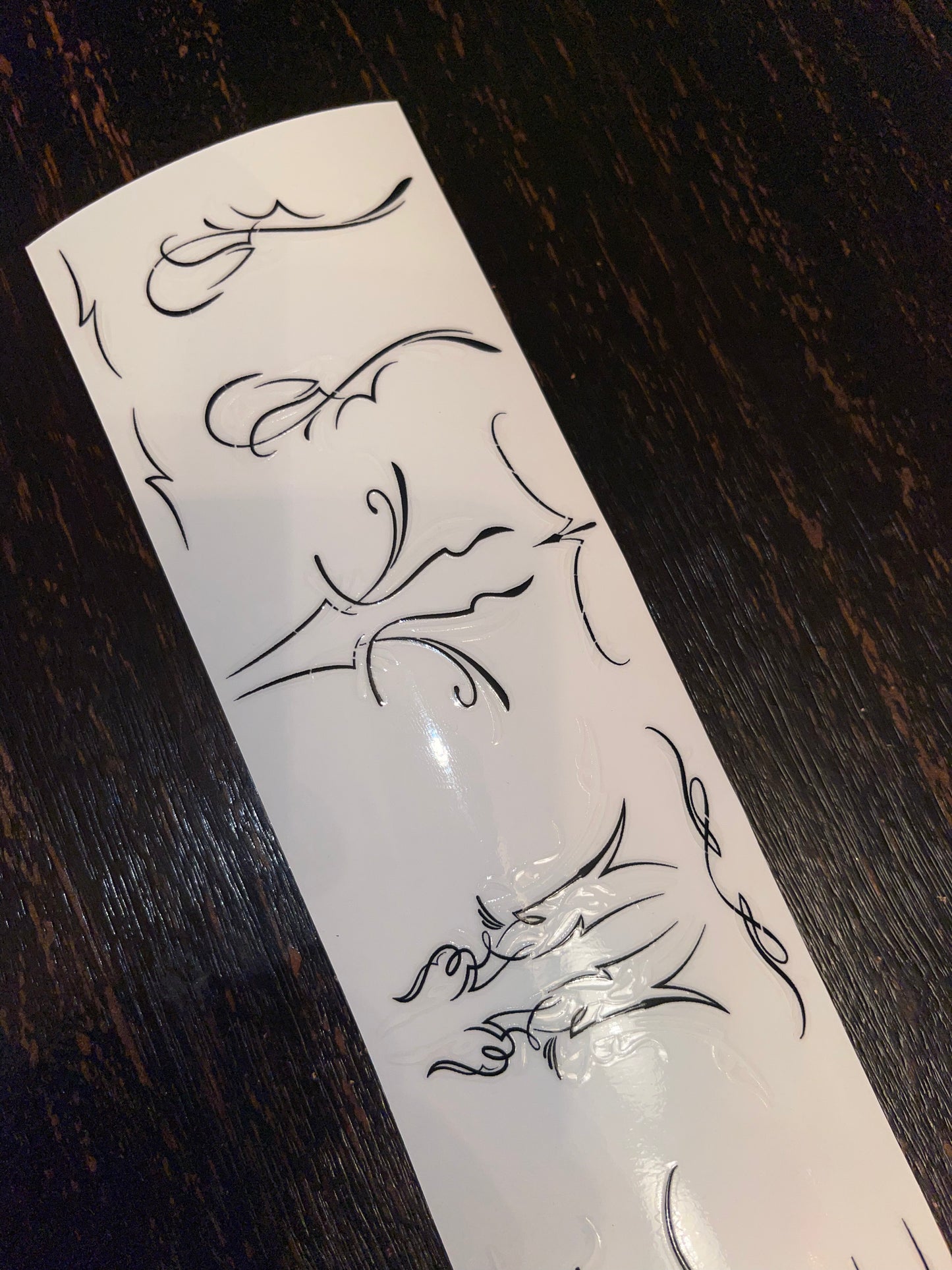 Permanent pin stripe (full car set)