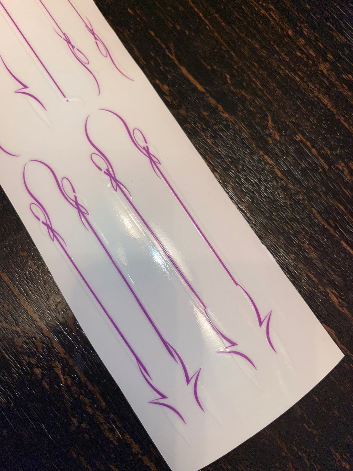 Permanent pin stripe (full car set)