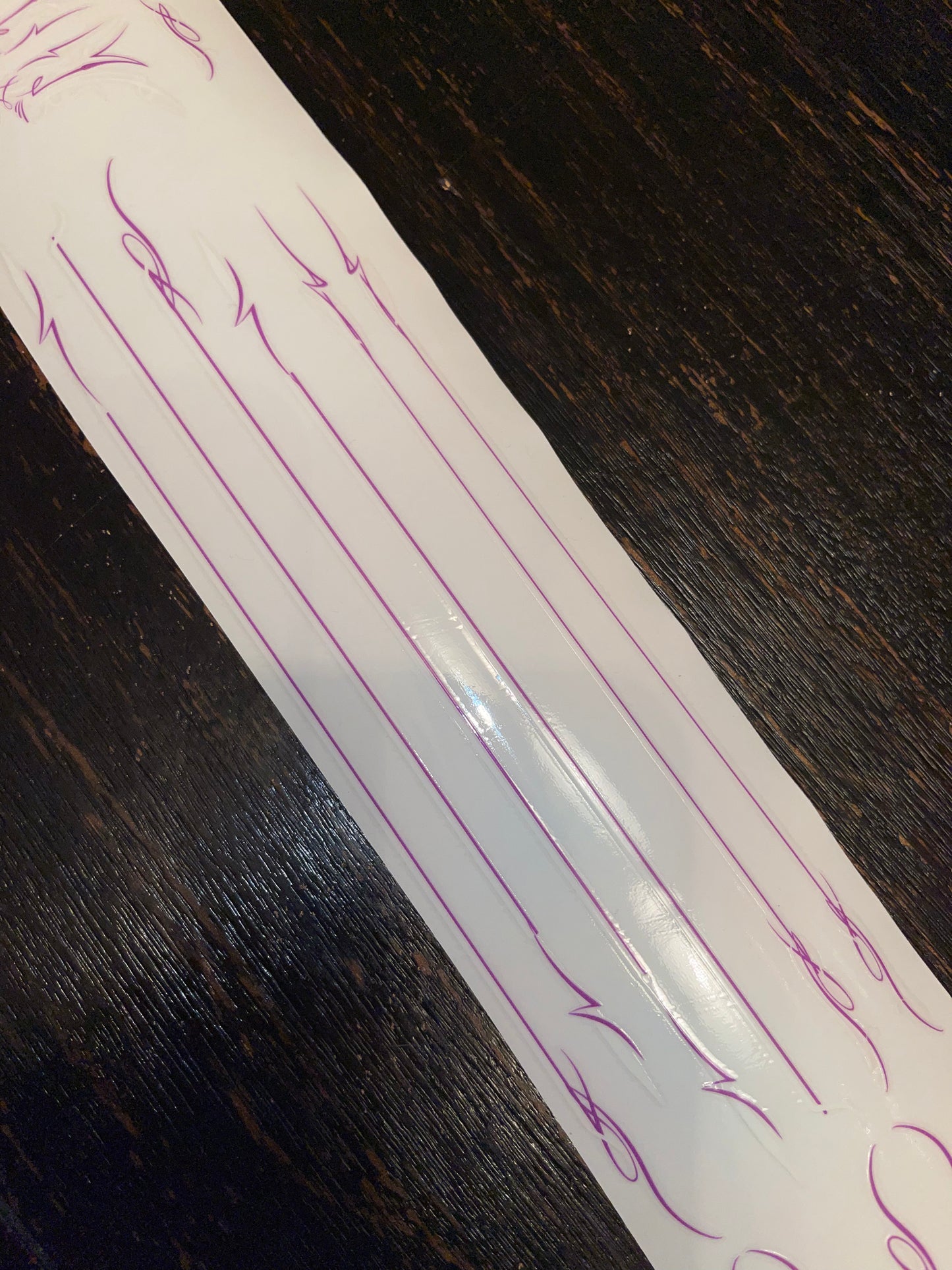 Permanent pin stripe (full car set)