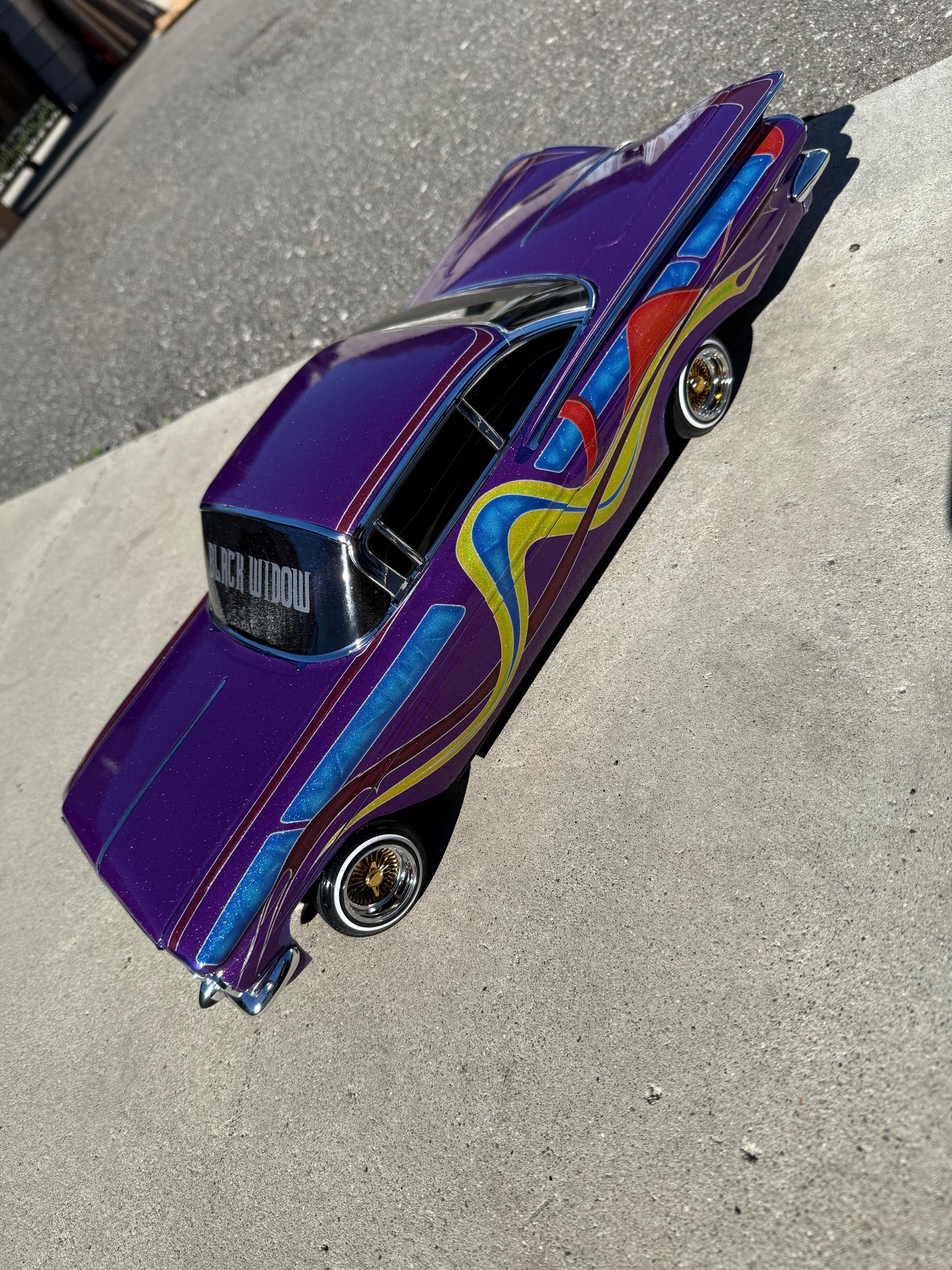 Pre wrapped body only…Includes new body, prep/ painted, wrapped, mirror chrome trims, and assembly.