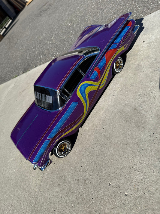 Pre wrapped body only…Includes new body, prep/ painted, wrapped, mirror chrome trims, and assembly.