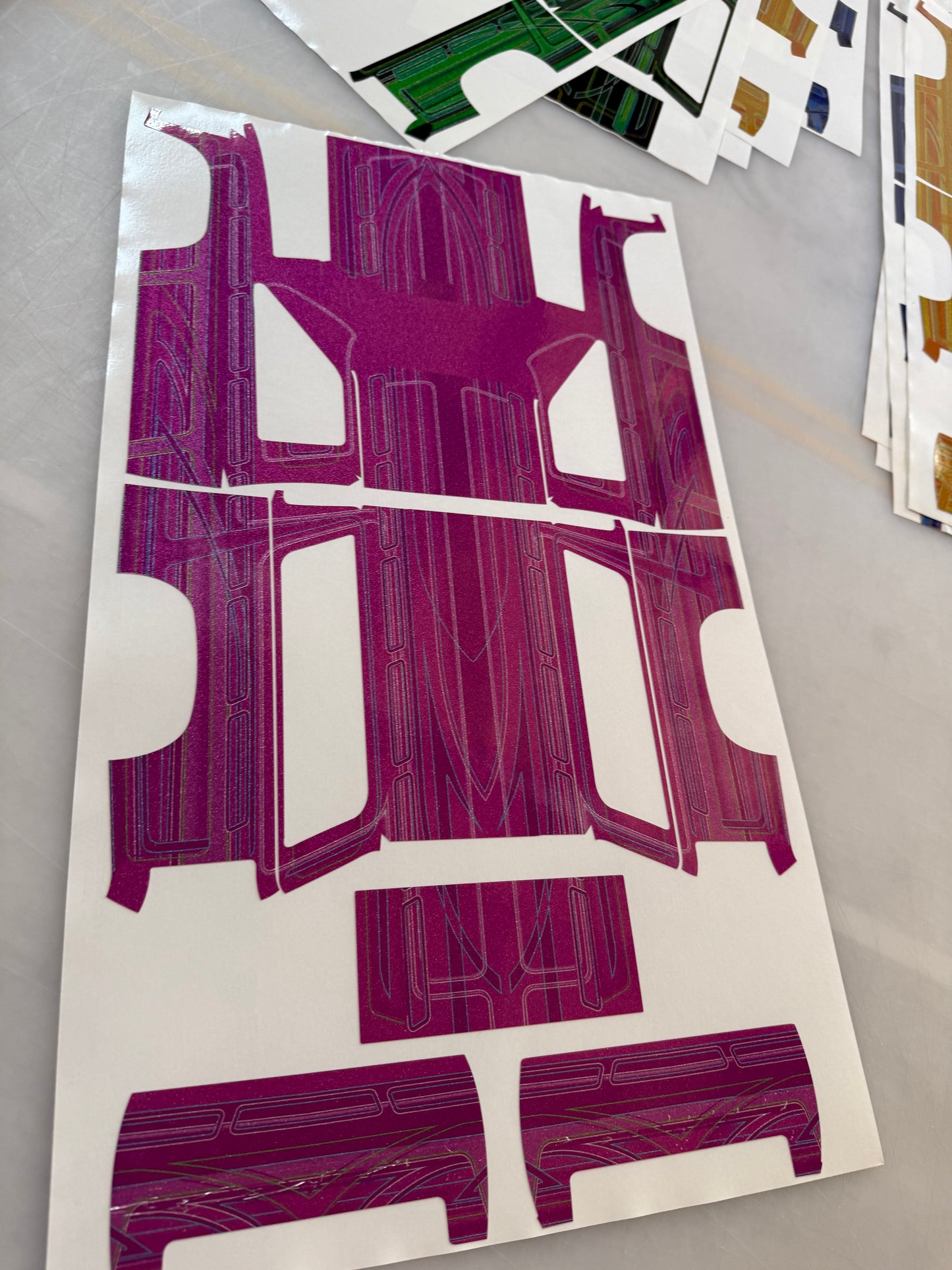 Bed Dancer Lowrider patterns Full Wrap