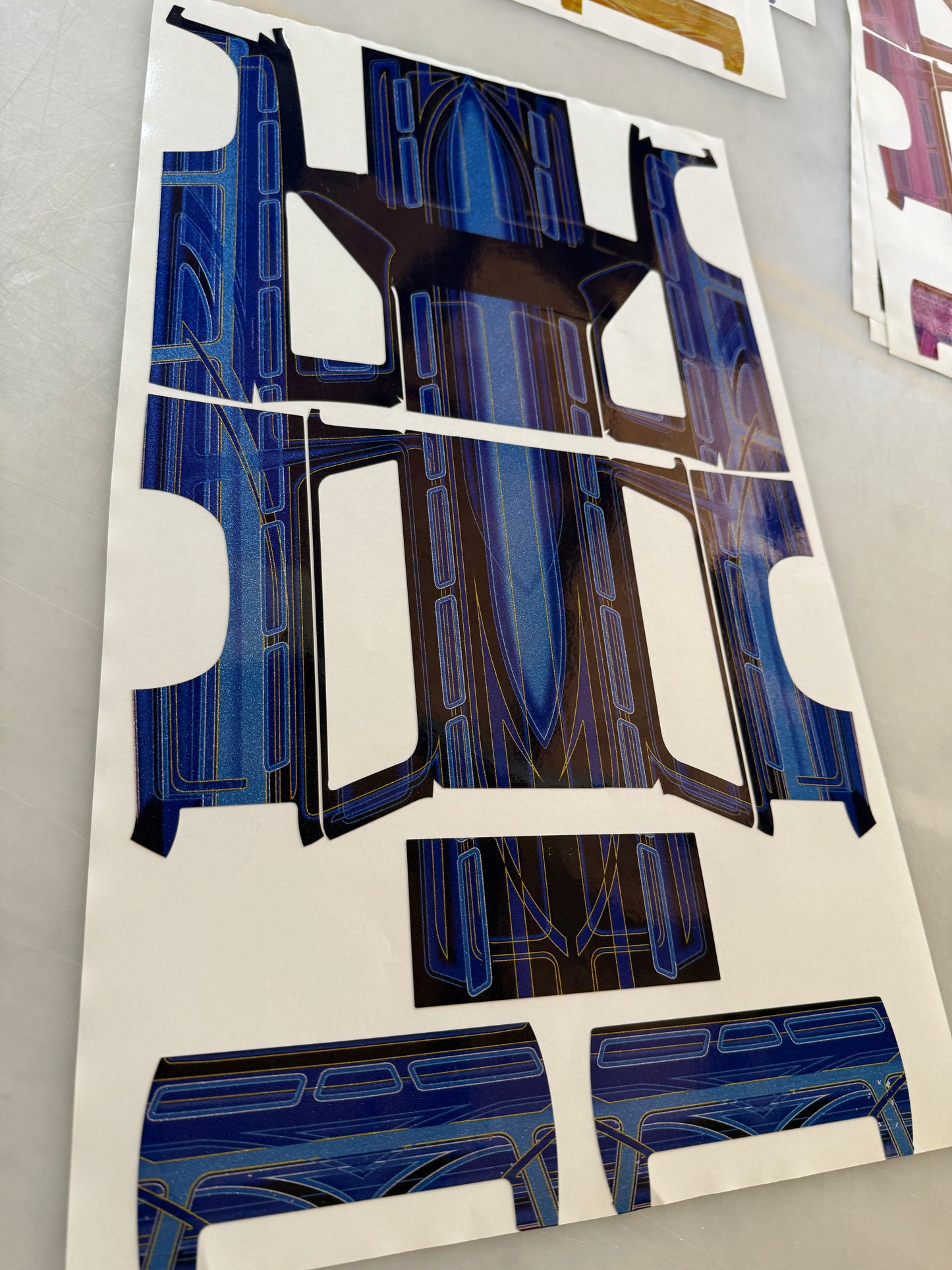 Bed Dancer Lowrider patterns Full Wrap