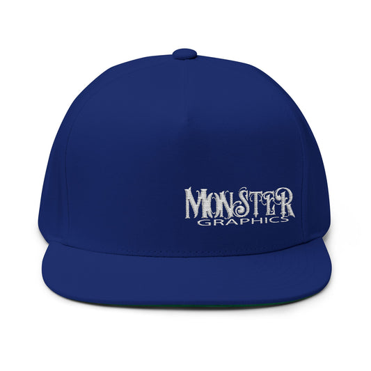 Flat Bill Cap for Trendsetters, Embroidered Monster Graphic Hat, Urban Fashion Accessory, Perfect Gift for Street Style Lovers, Cool [...]