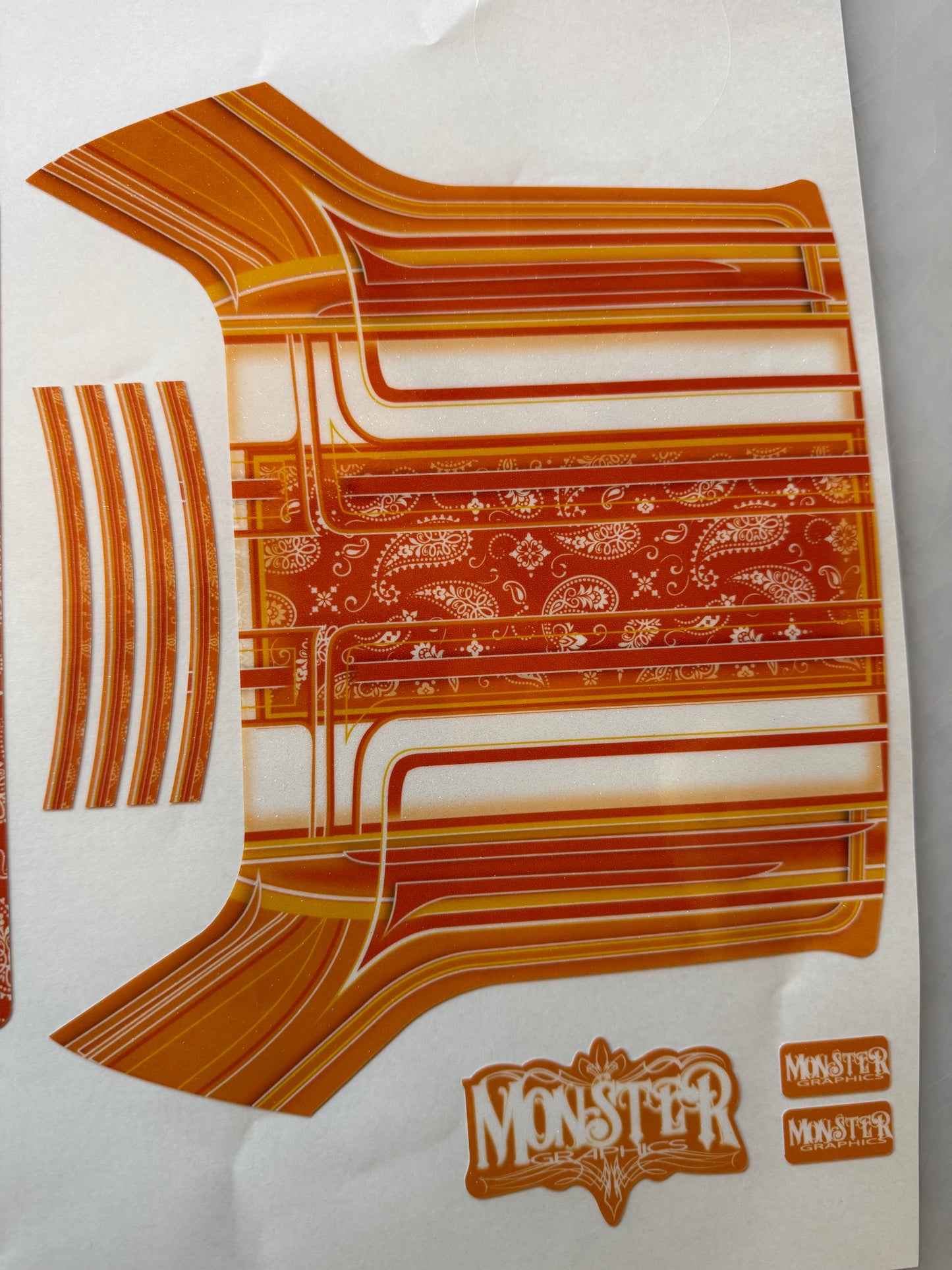 1964 New Bandanna Roof wrap with matching Dash and Deck