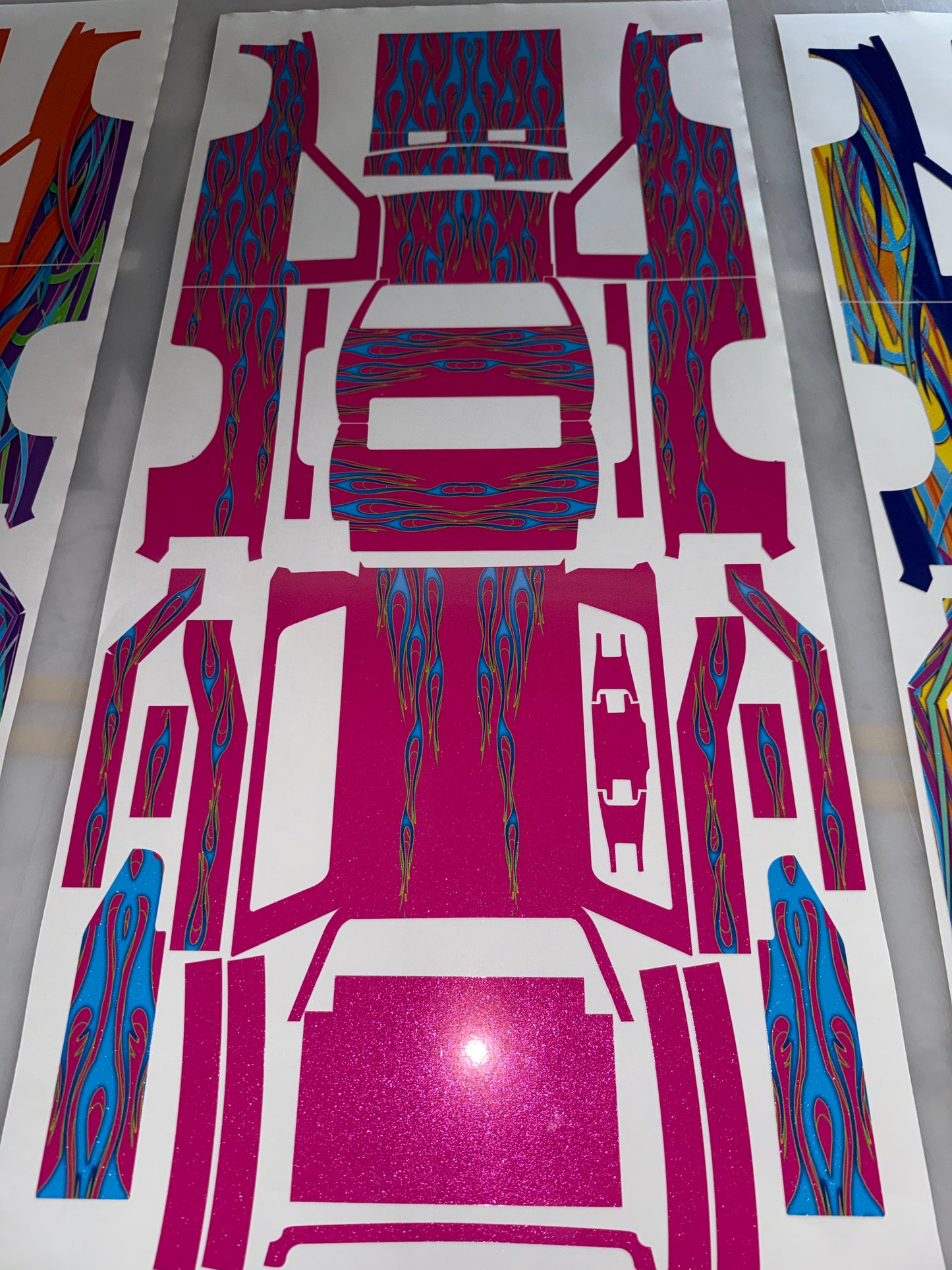 Bed Dancer Lowrider patterns Full Wrap