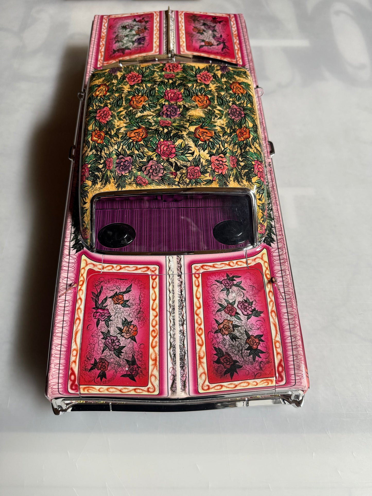 Pre wrapped body only…Includes new body, prep/ painted, wrapped, mirror chrome trims, and assembly.