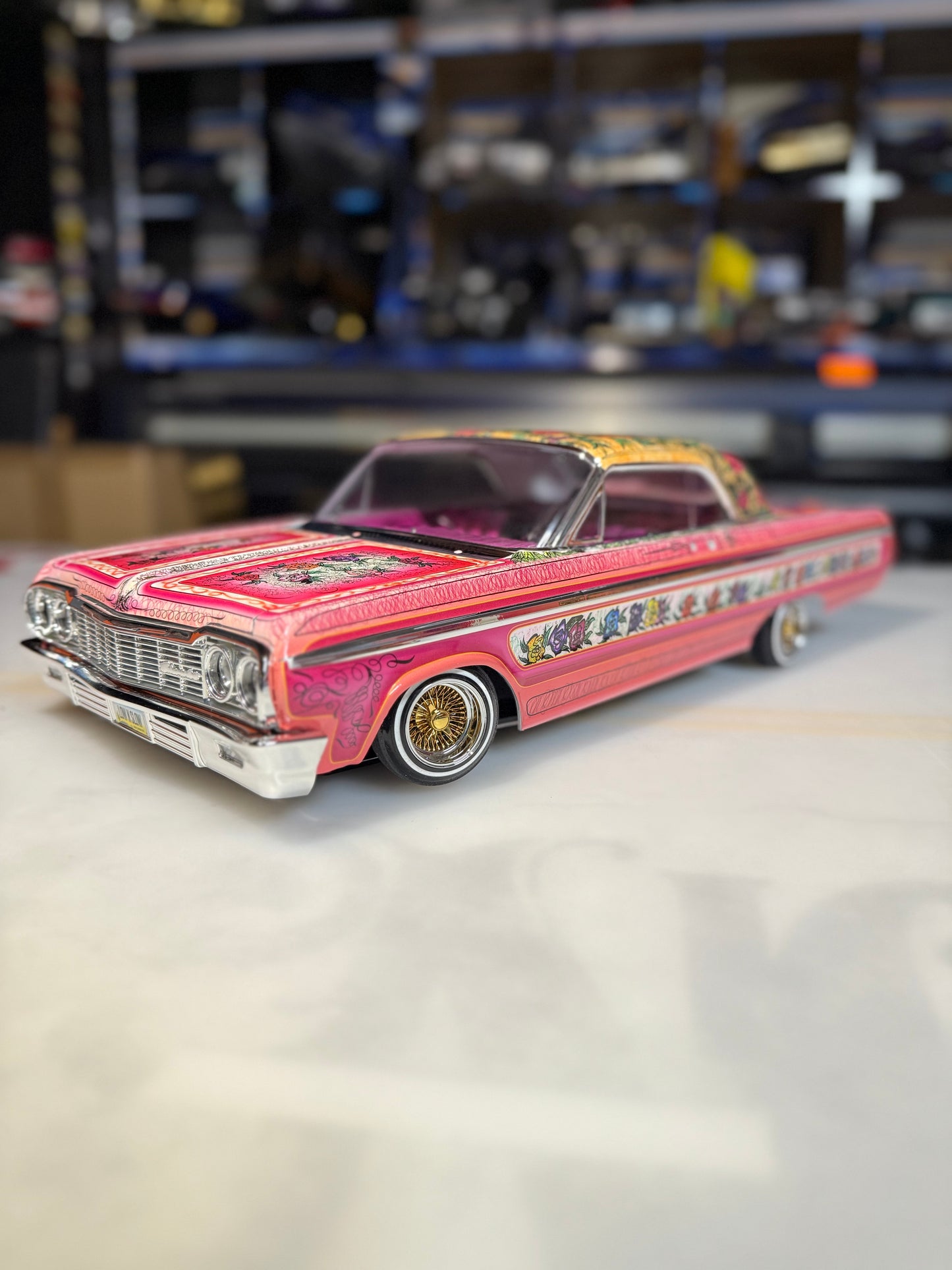 Pre wrapped body only…Includes new body, prep/ painted, wrapped, mirror chrome trims, and assembly.