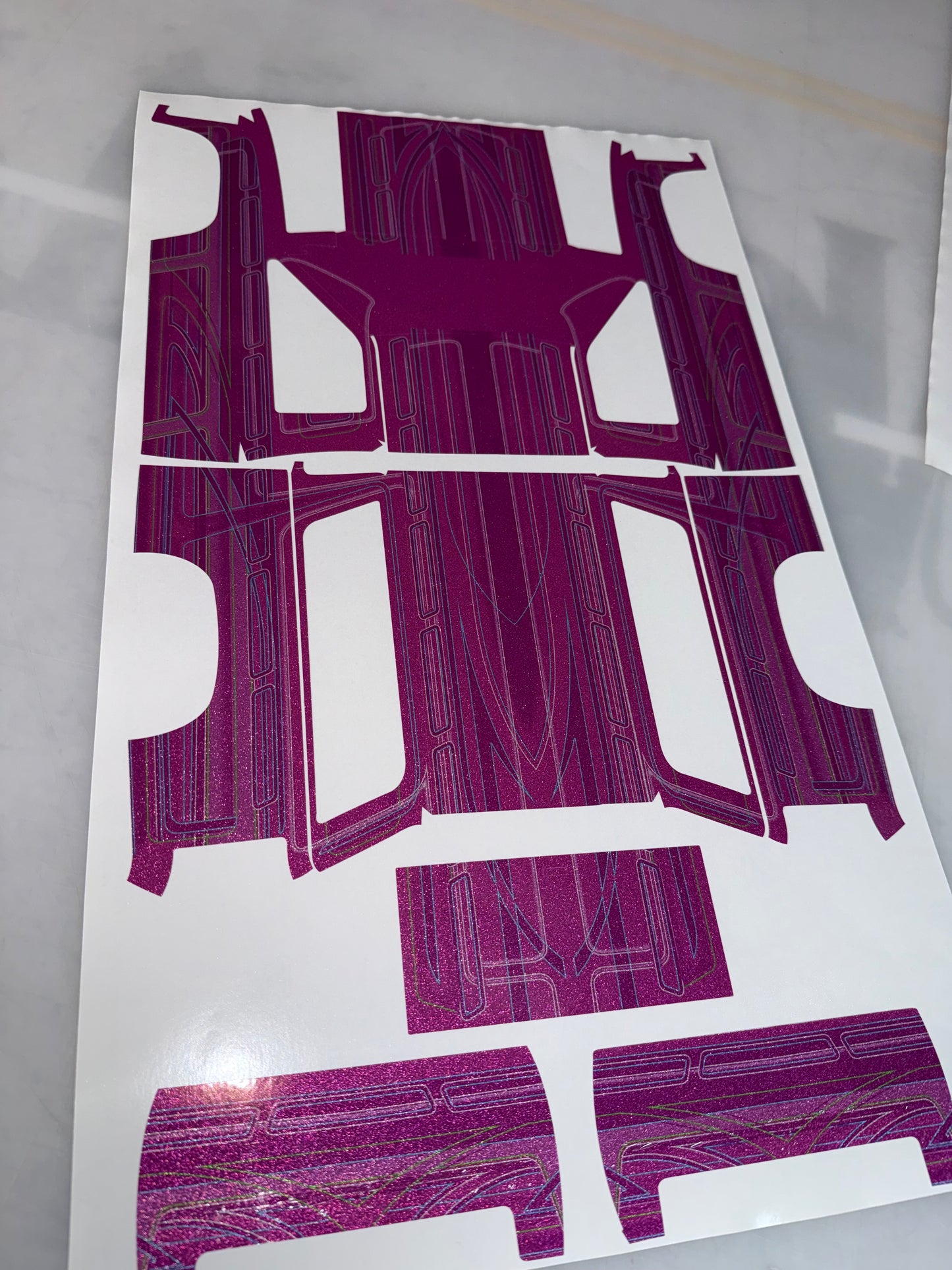 Bed Dancer Lowrider patterns Full Wrap
