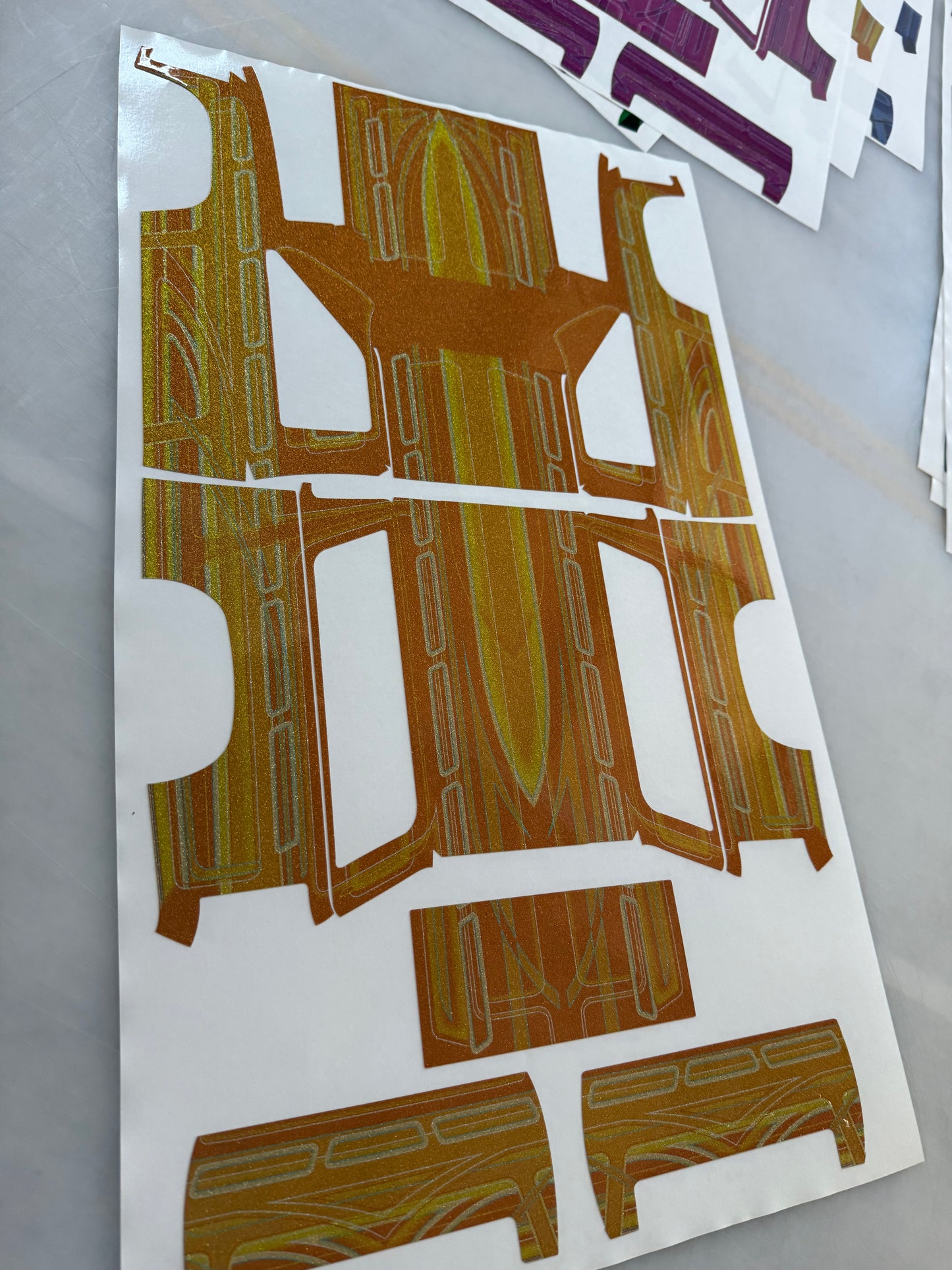 Bed Dancer Lowrider patterns Full Wrap