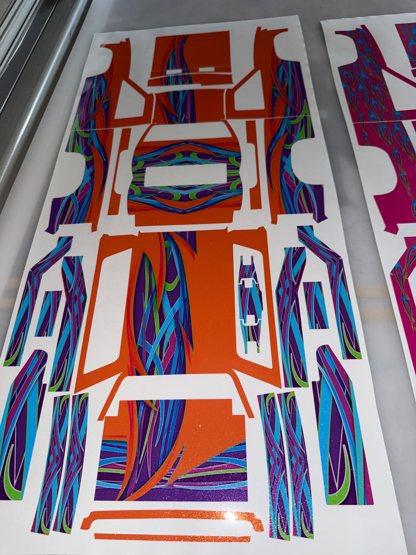 Bed Dancer Lowrider patterns Full Wrap