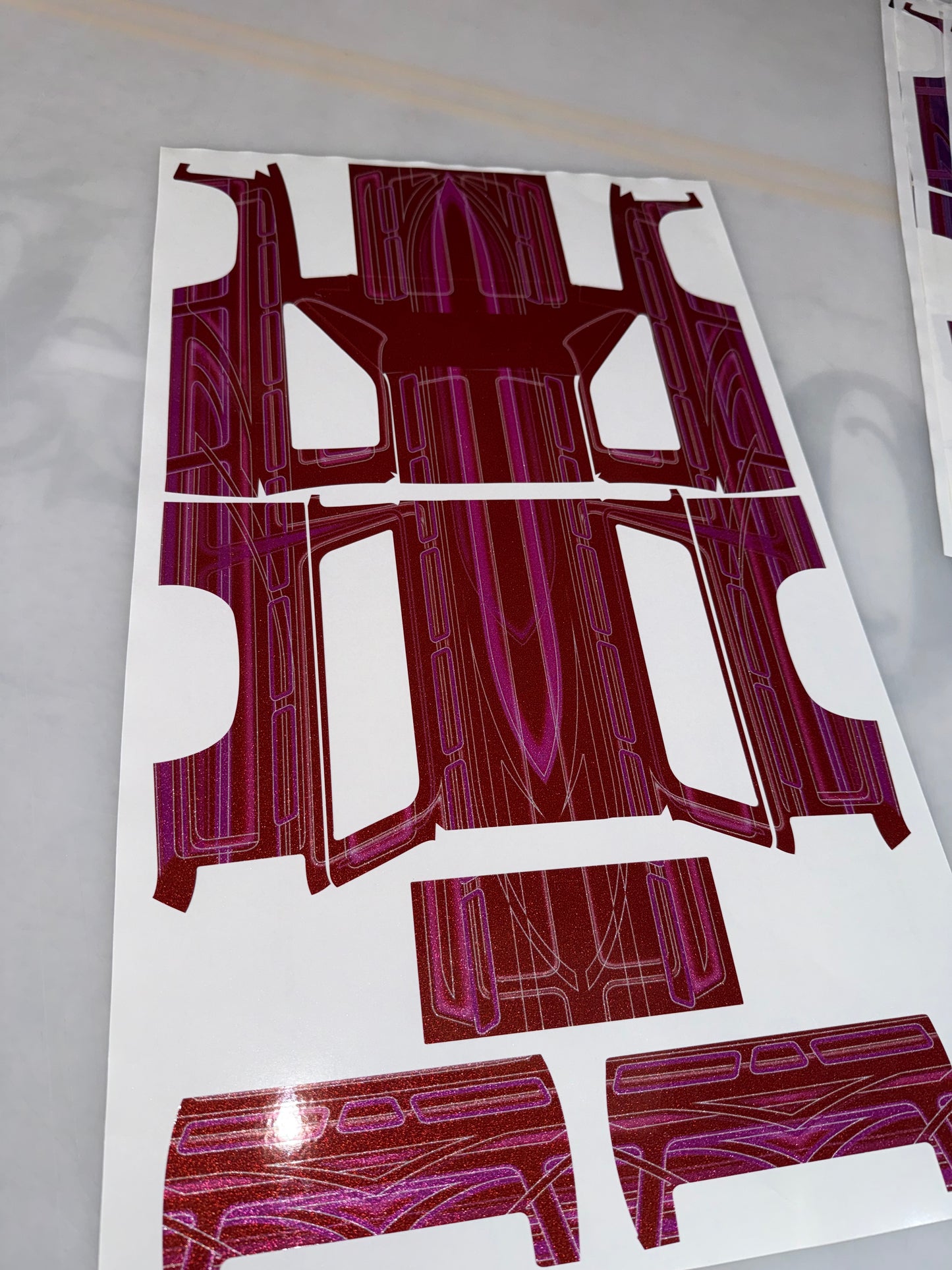 Bed Dancer Lowrider patterns Full Wrap