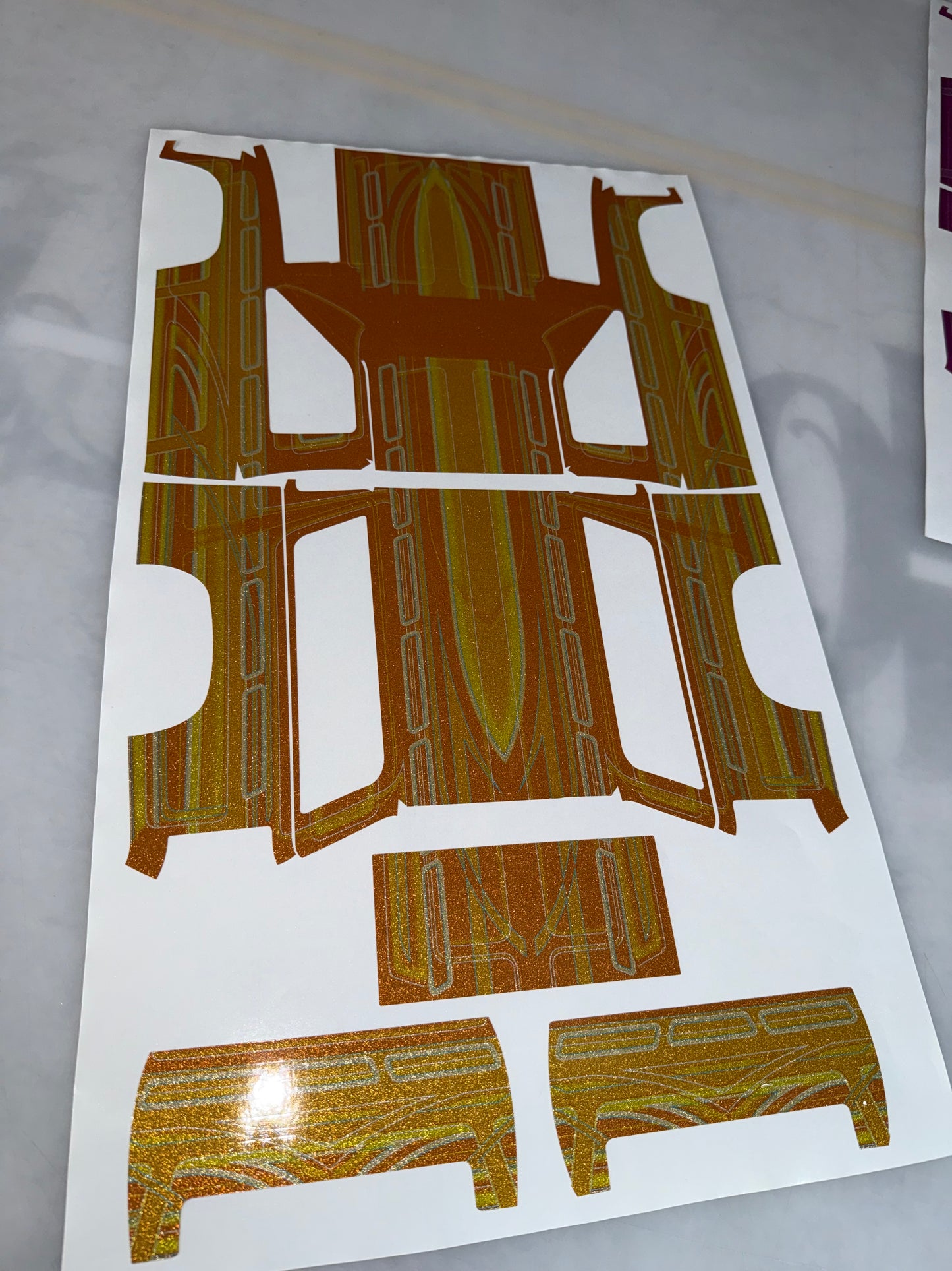 Bed Dancer Lowrider patterns Full Wrap