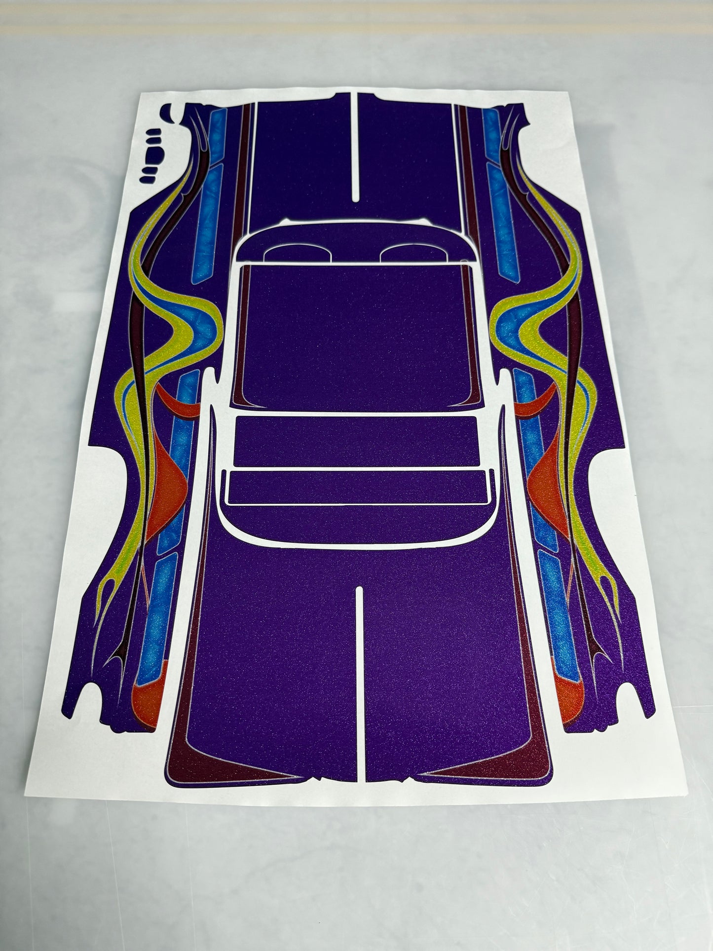 Pre wrapped body only…Includes new body, prep/ painted, wrapped, mirror chrome trims, and assembly.