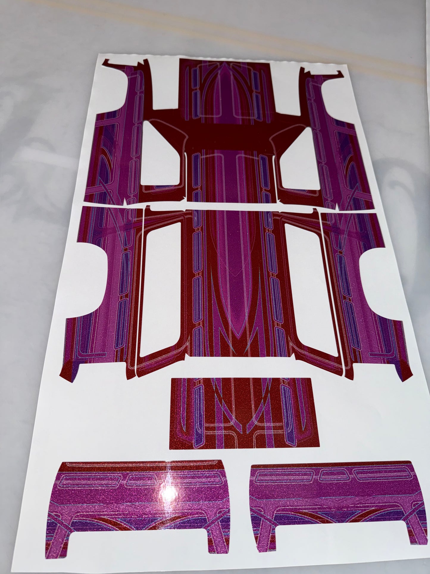 Bed Dancer Lowrider patterns Full Wrap